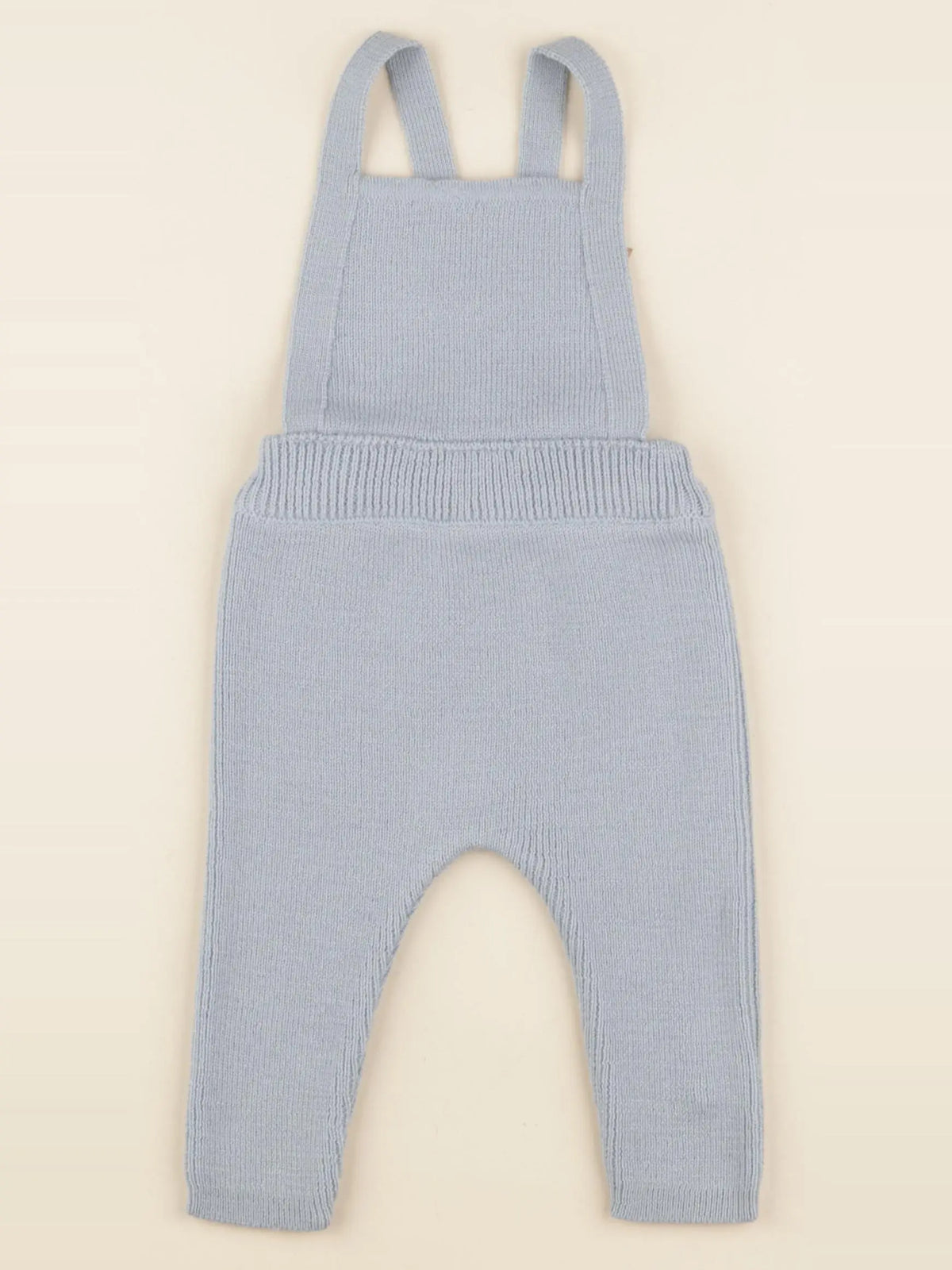 Salopette GABIN tricot bleu, laine