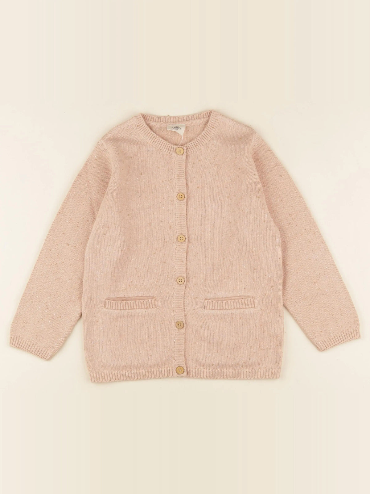 Gilet VICTORINE amande