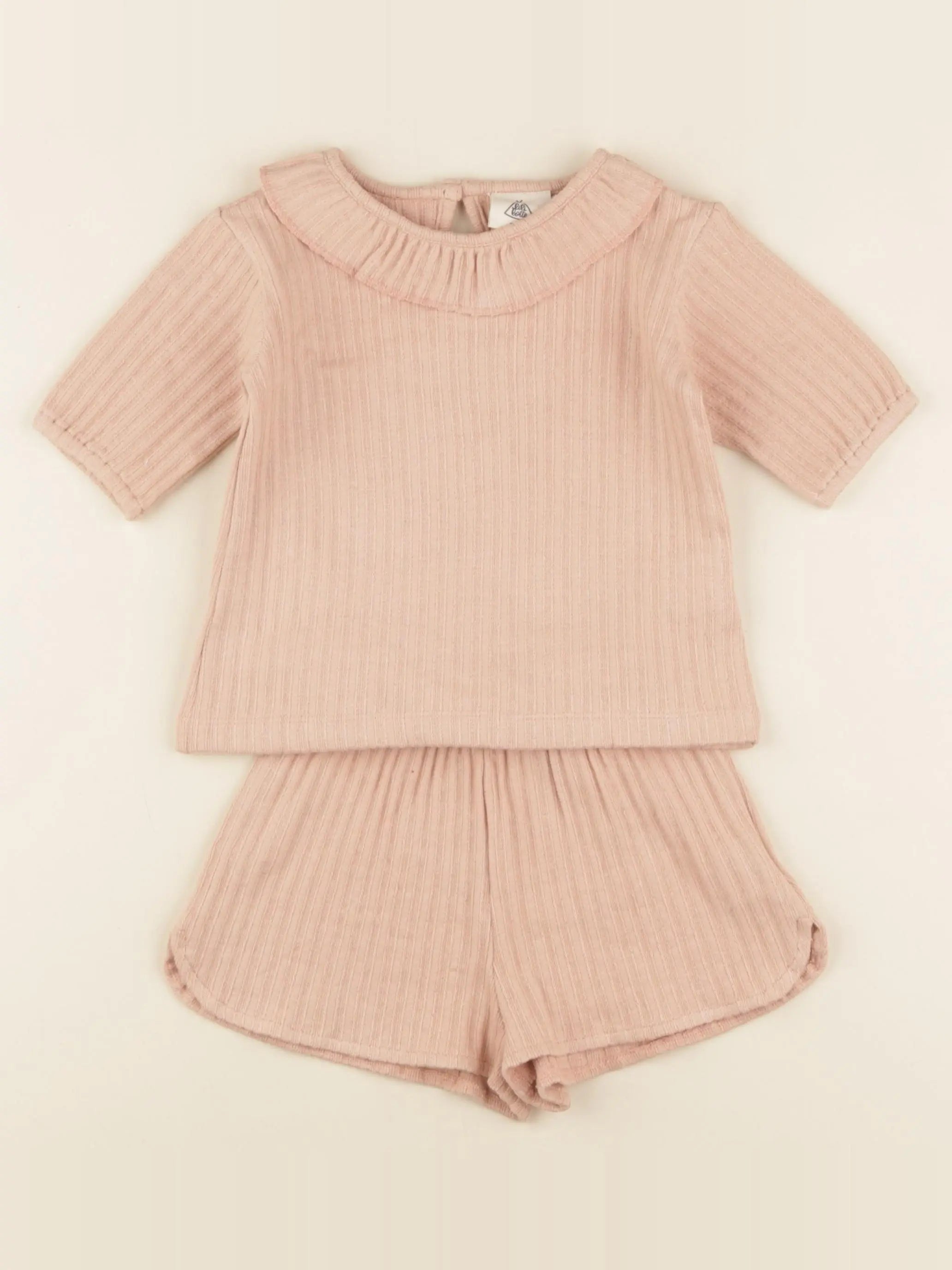 Pyjama ROSALIE coton rose