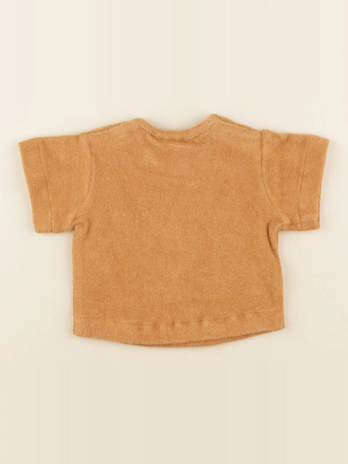 Tee-shirt PAUL éponge marron