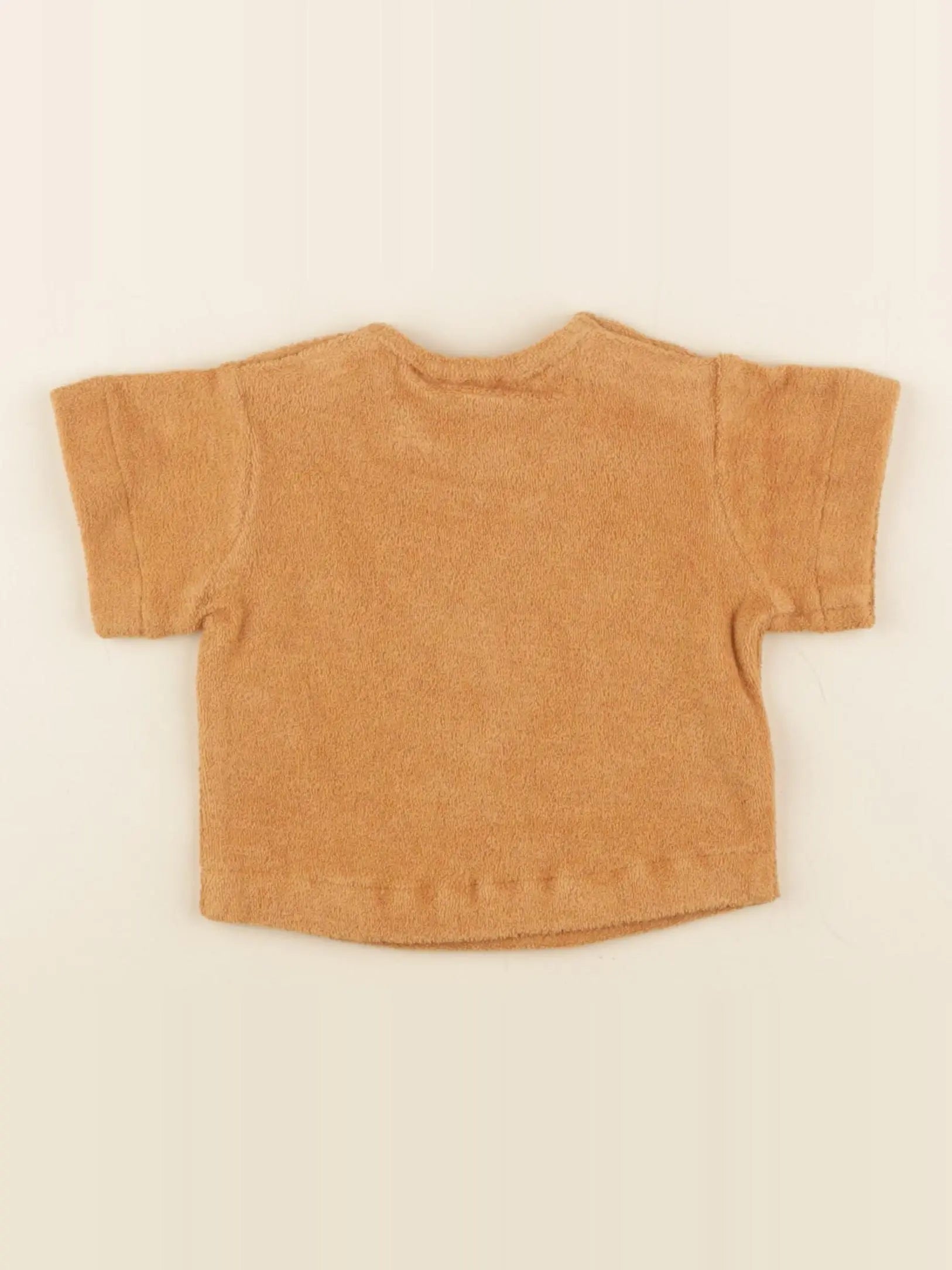 Tee-shirt PAUL éponge marron