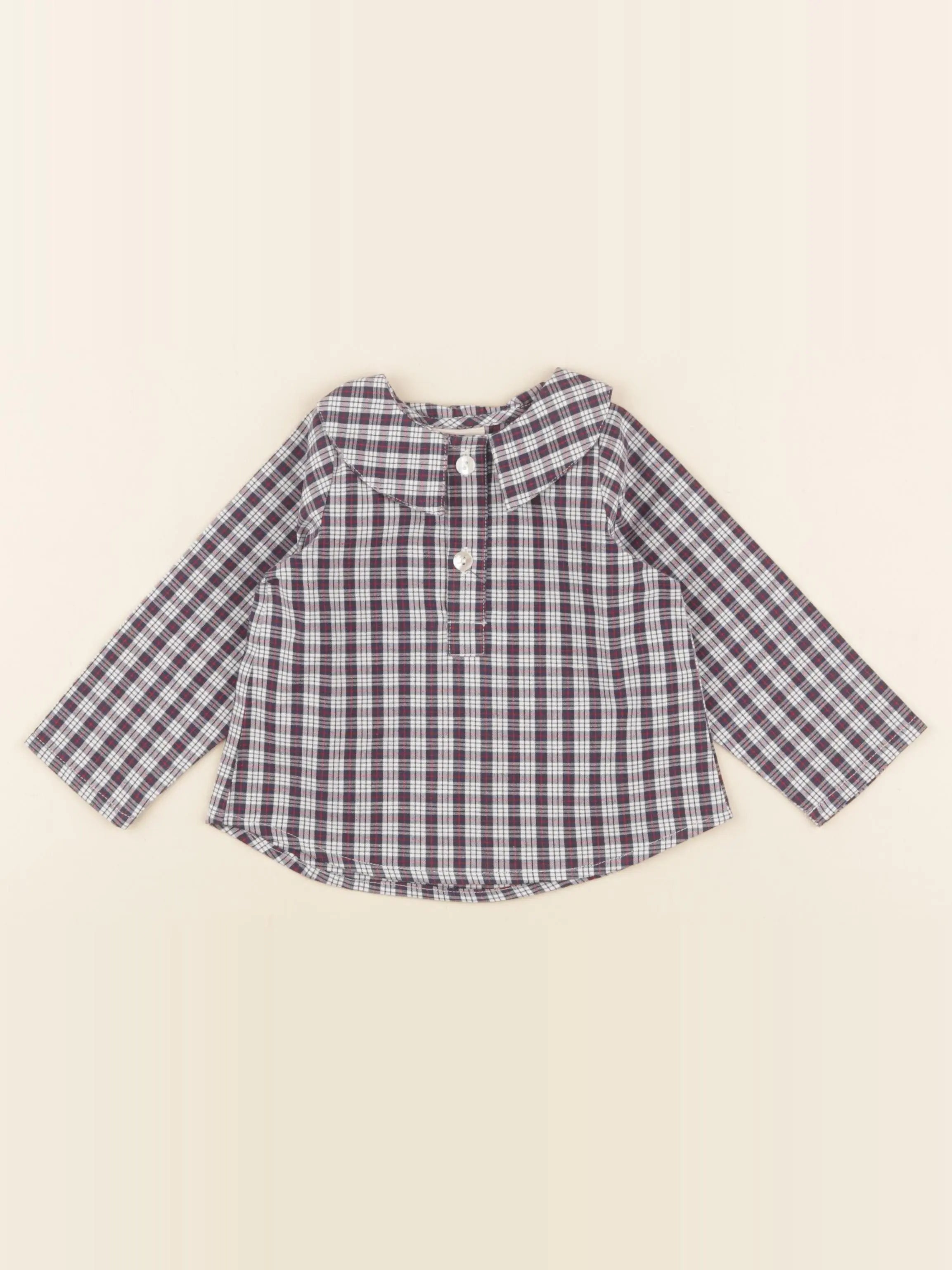 Chemise CHARLES carreaux bleu