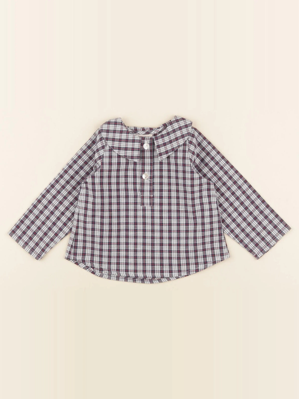 Chemise CHARLES carreaux bleu
