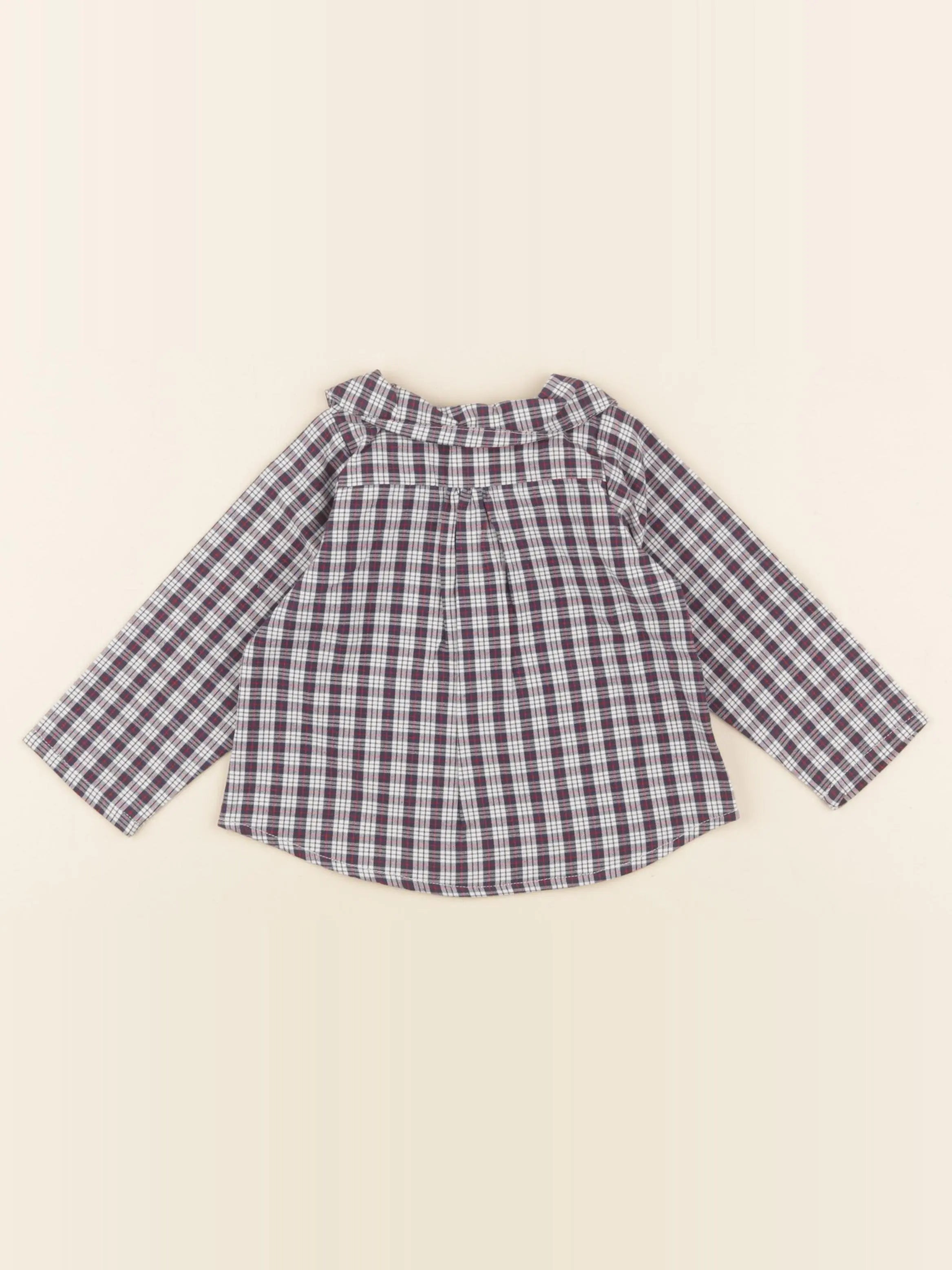 Chemise CHARLES carreaux bleu