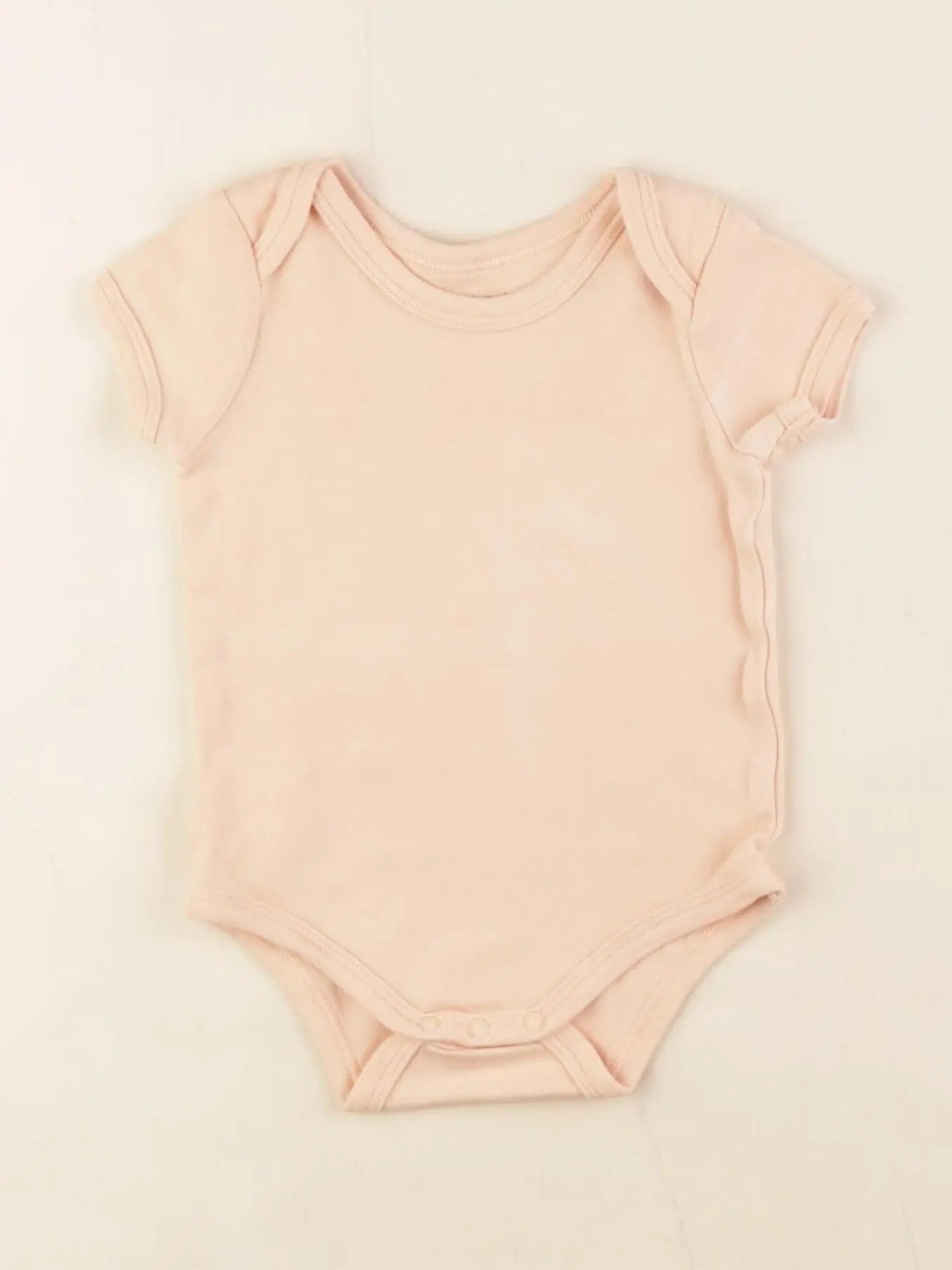Vertbaudet - body orange - 6 mois