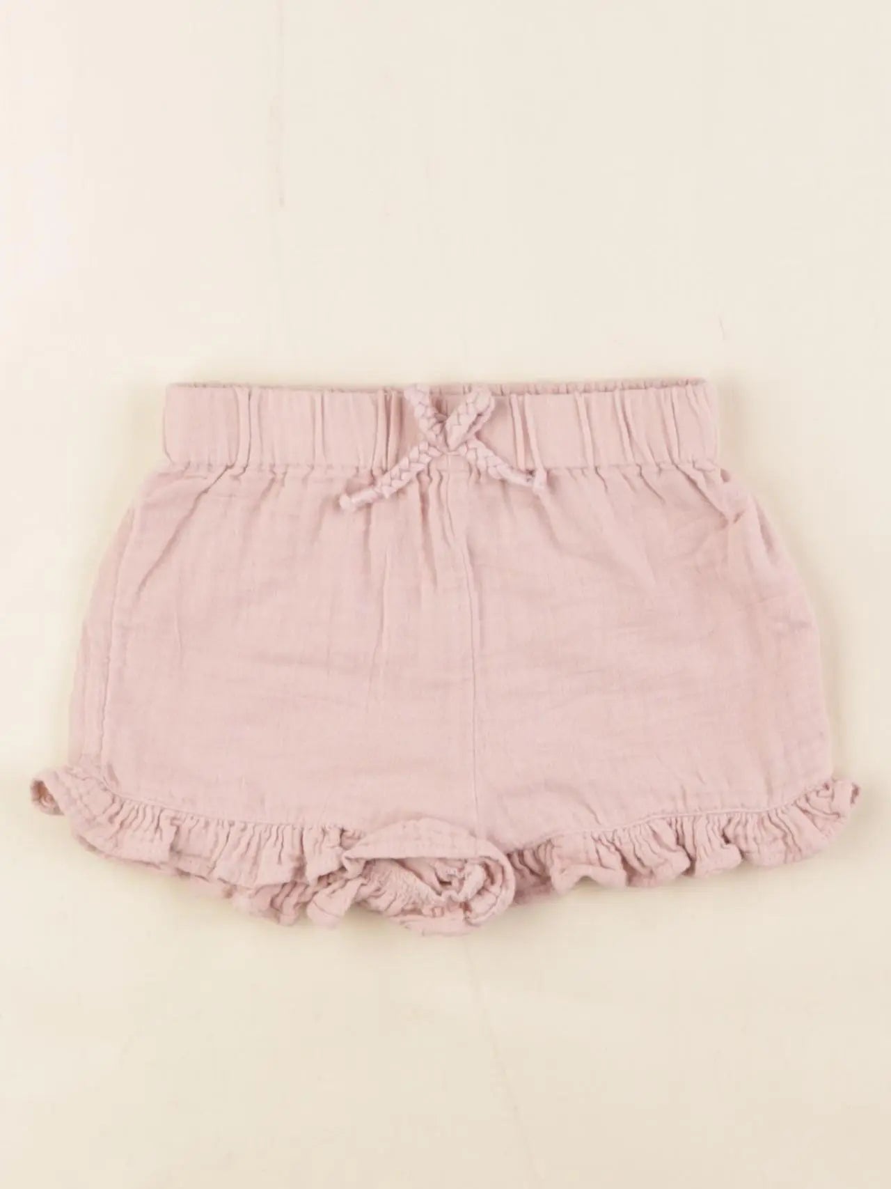 Vertbaudet - short rose - 9 mois