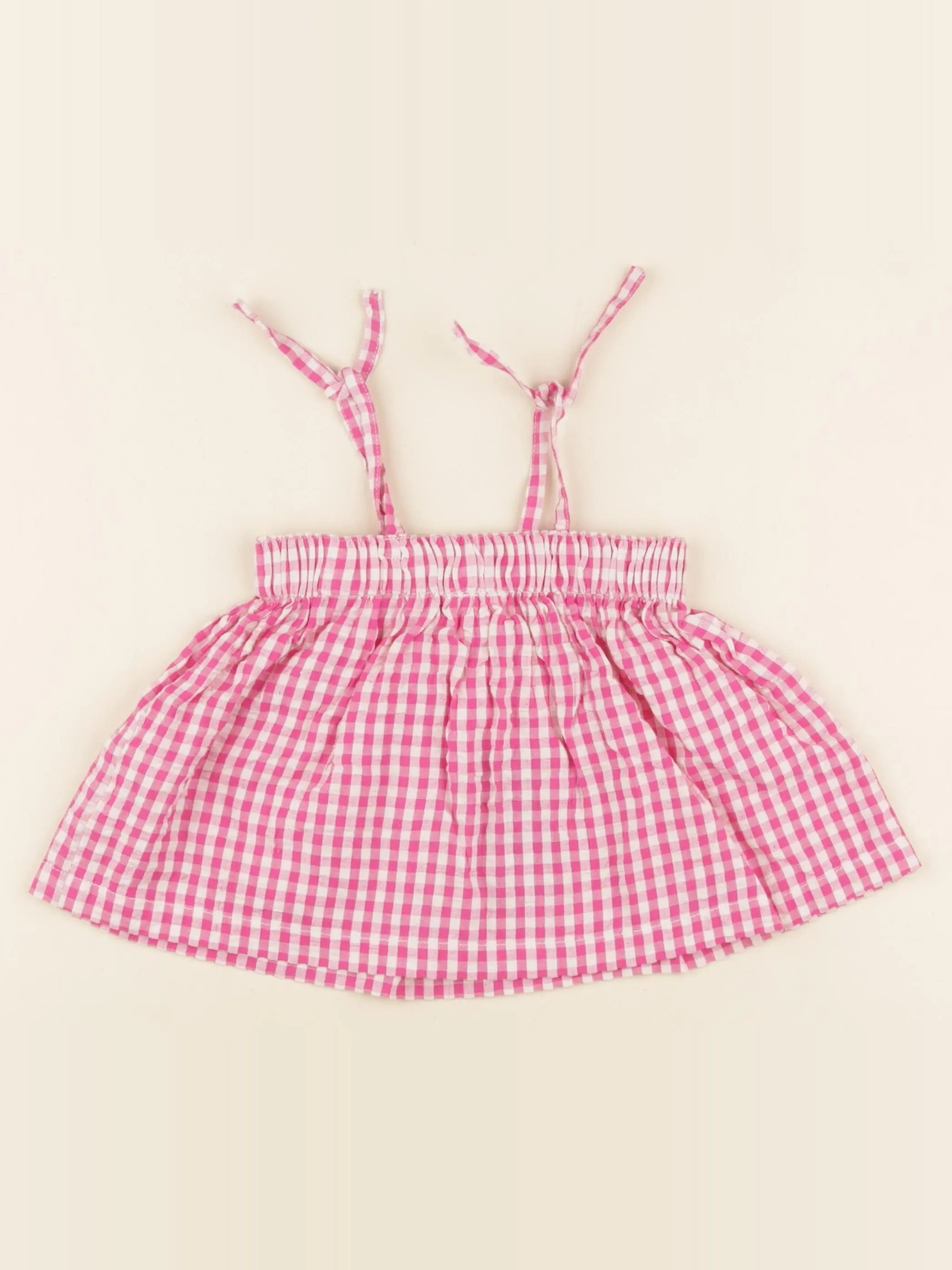 Blouse AMICIE vichy orchidée