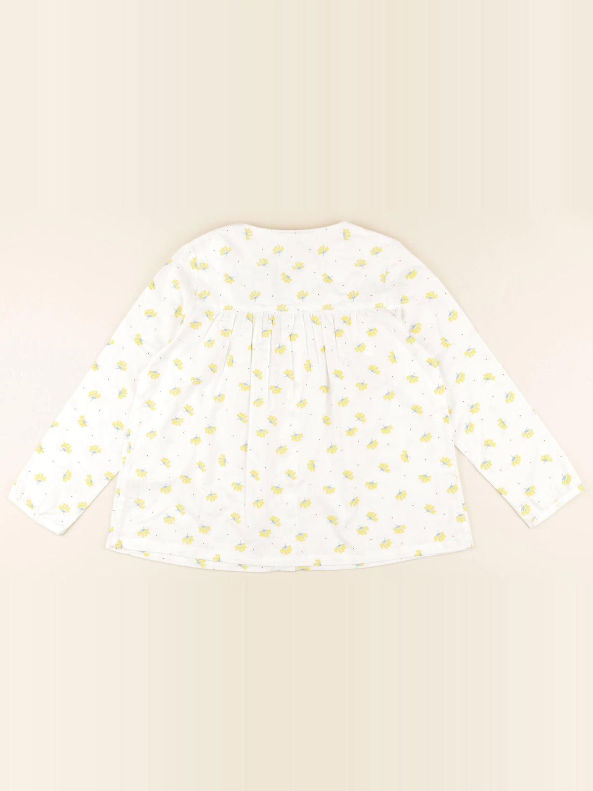 Blouse JOSEPHINE fleur jaune