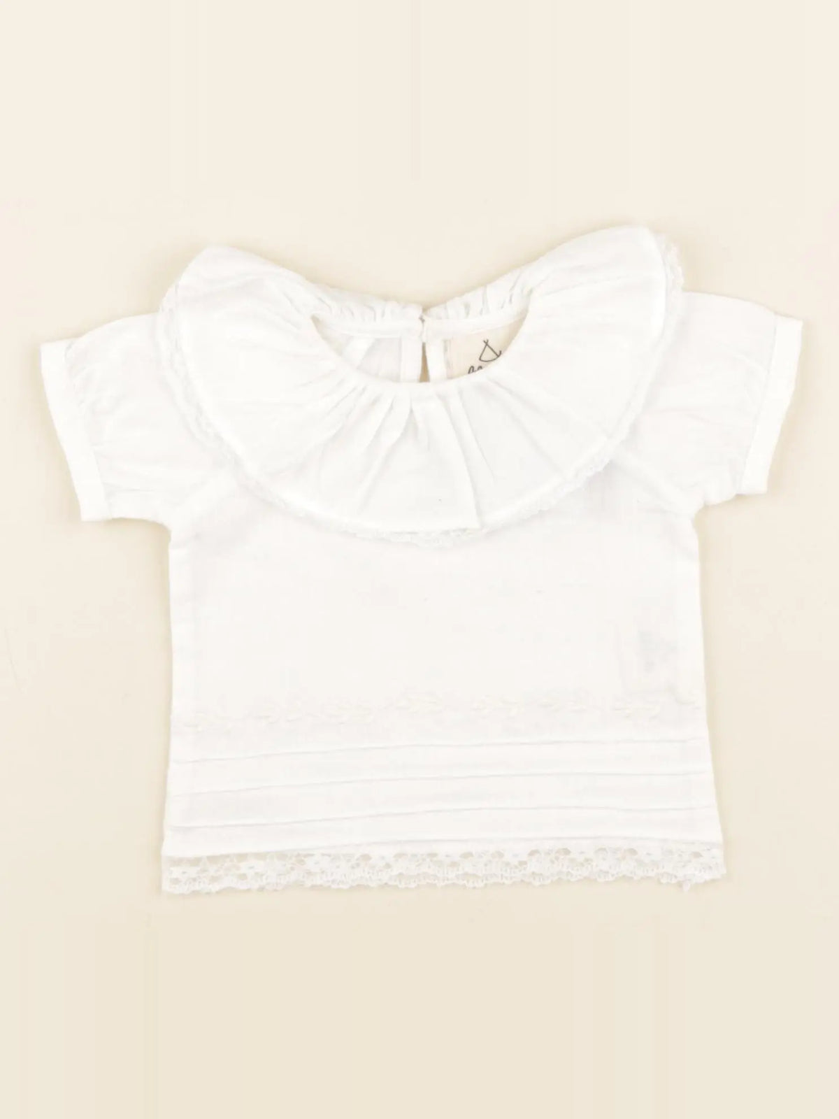 Blouse CHARLINE blanc cassé