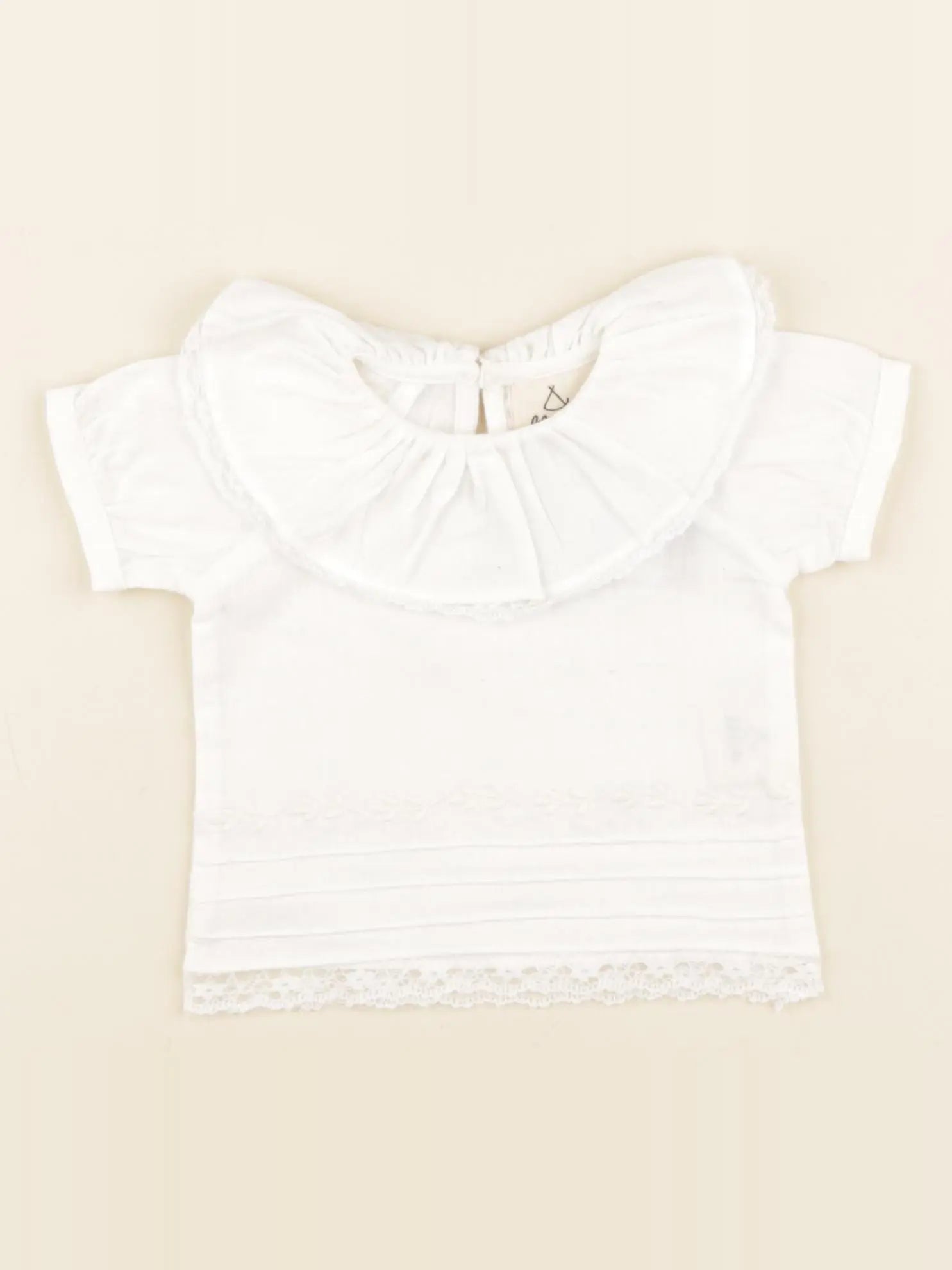 Blouse CHARLINE blanc cassé