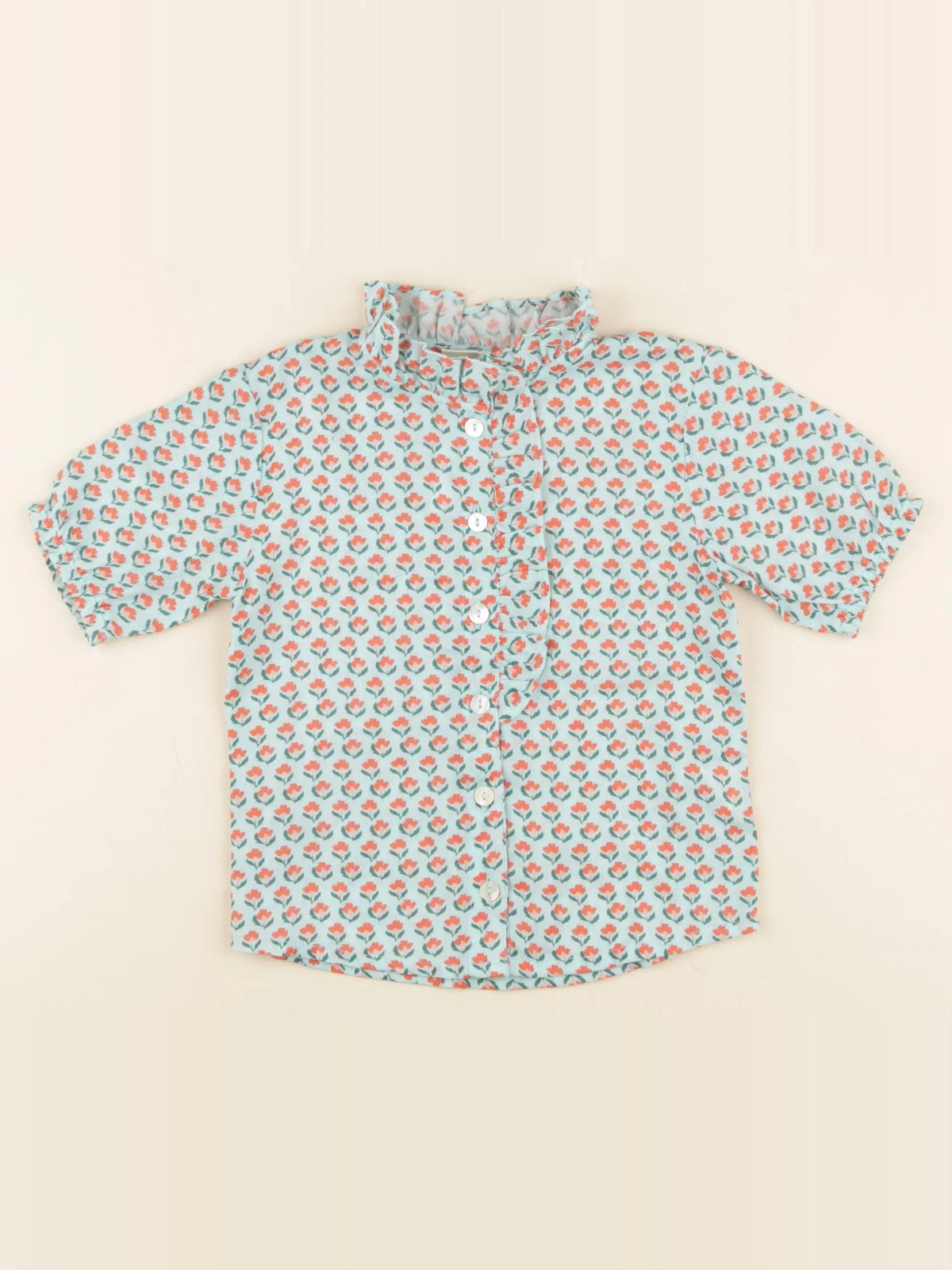 Blouse ANAIS imprimé tulipes