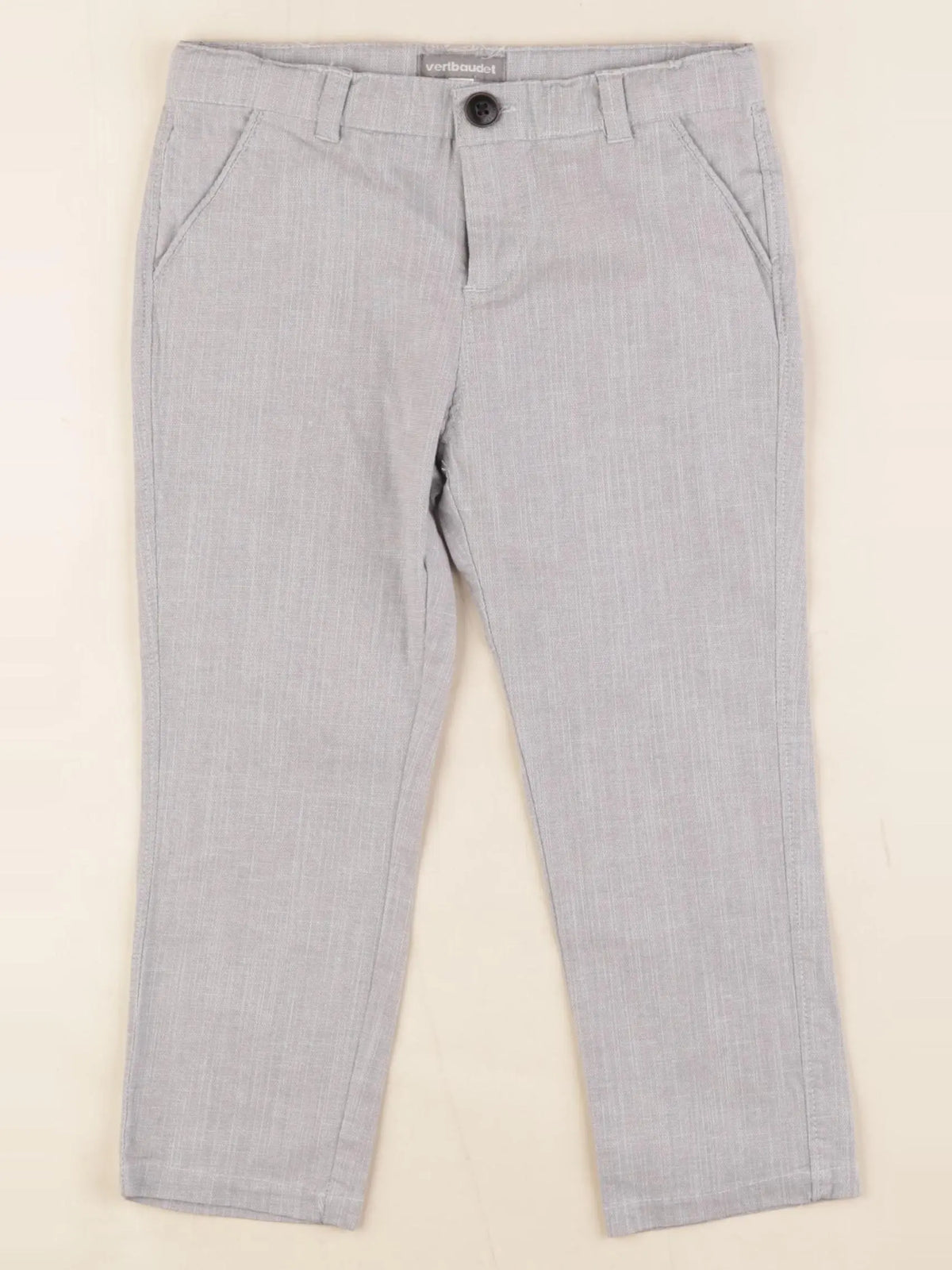 Vertbaudet - pantalon gris - 3 ans