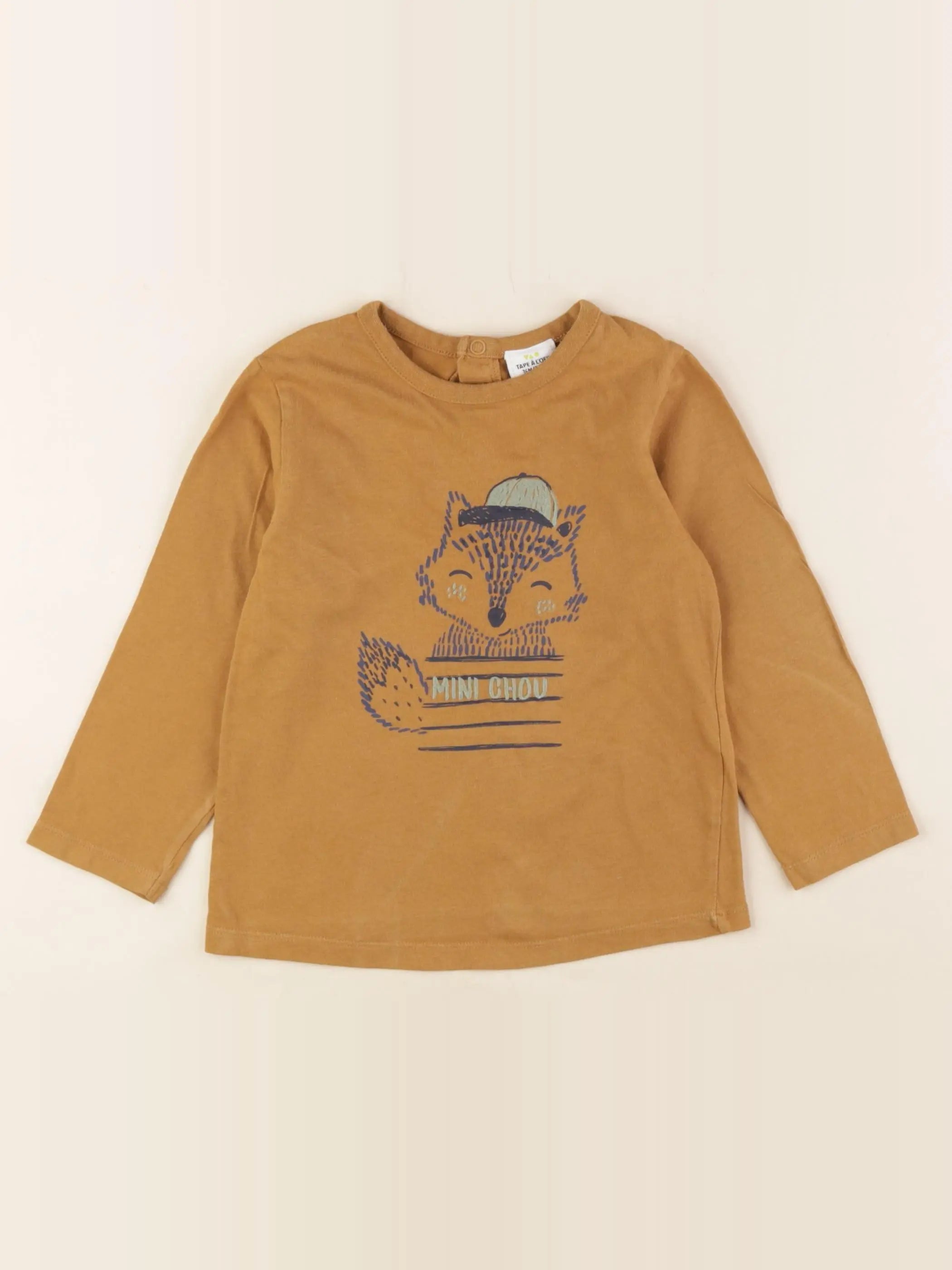 Tape à l'oeil - tee-shirt jaune - 3 ans