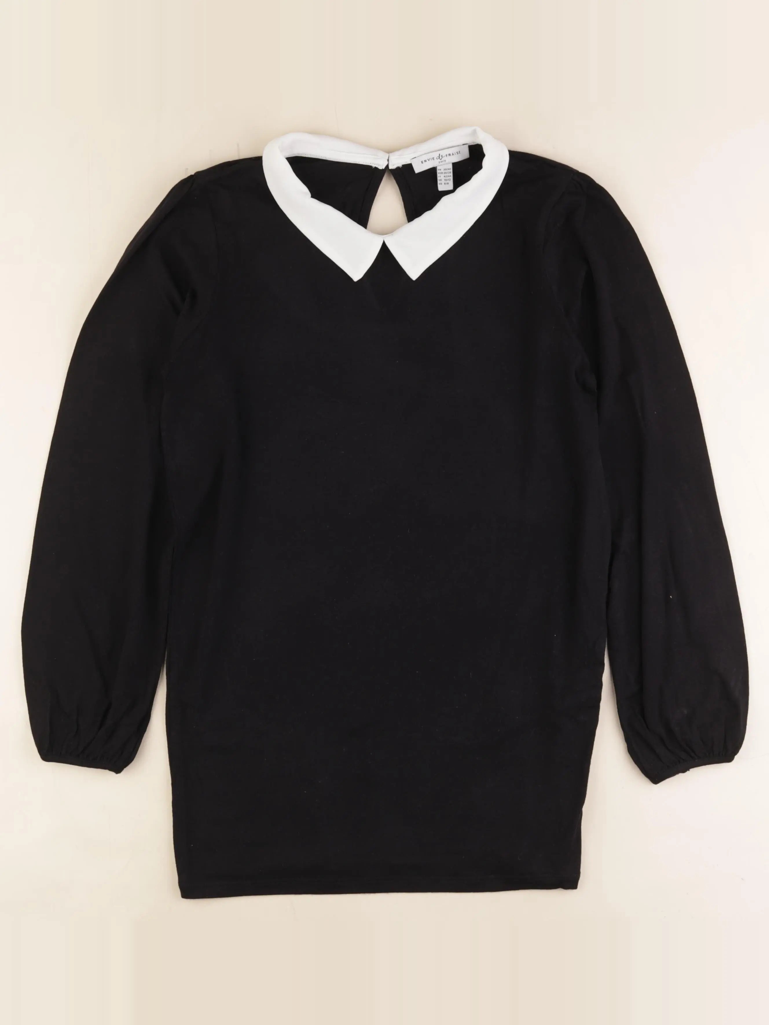 Envie de fraise - tee-shirt grossesse noir - 38 à 40