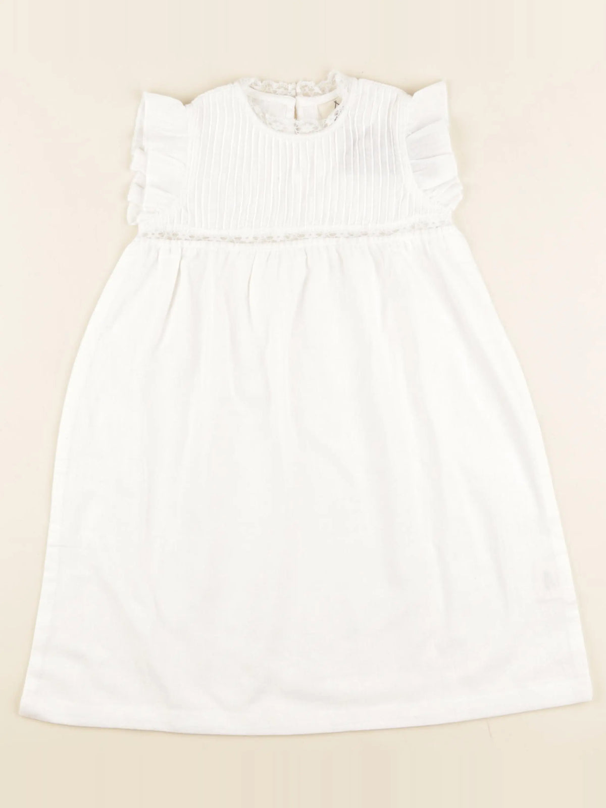 Robe ABIGAEL blanc cassé