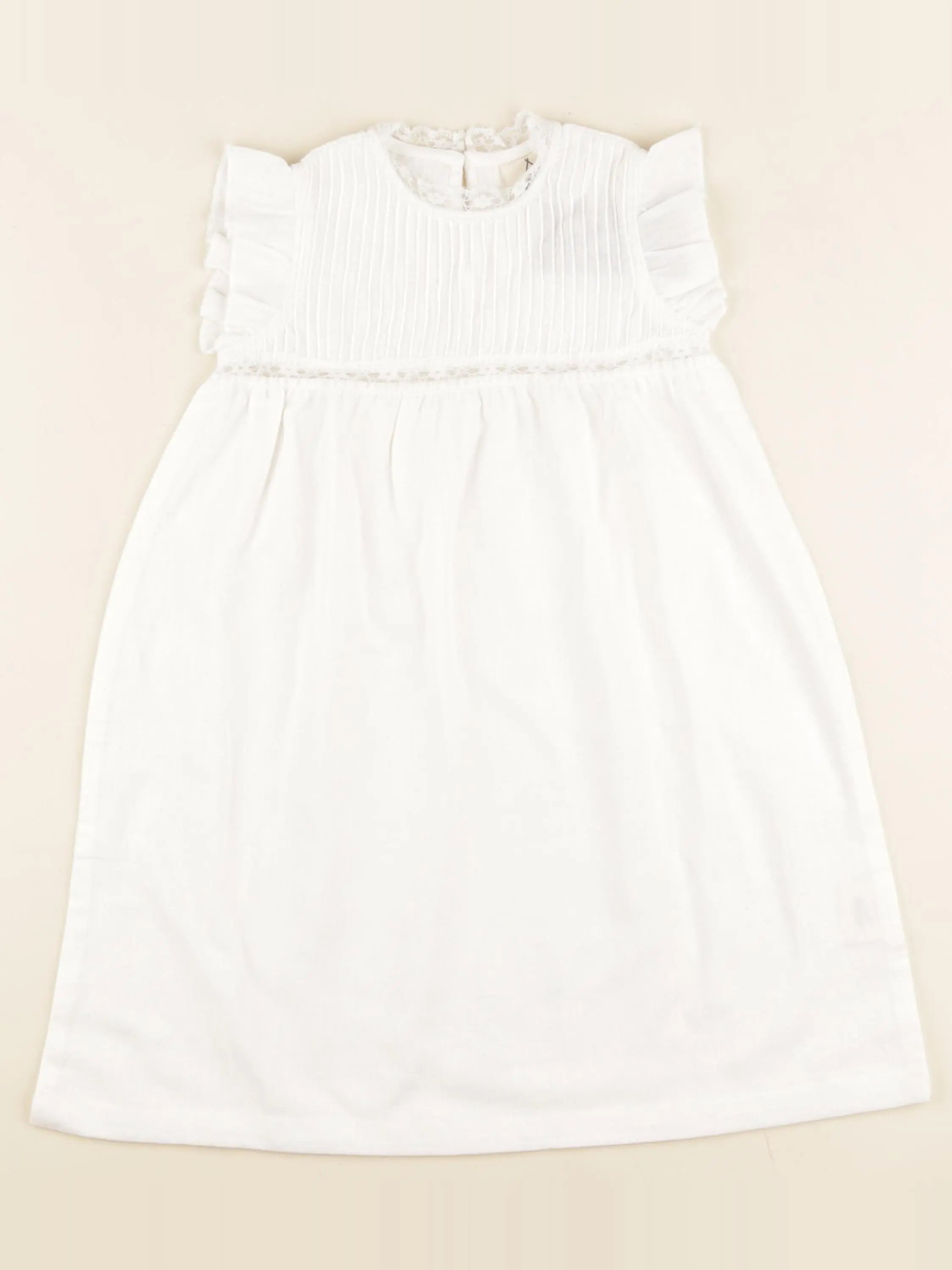 Robe ABIGAEL blanc cassé