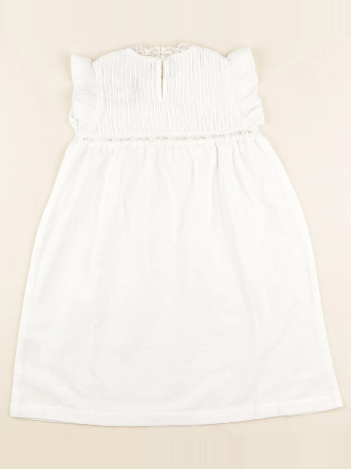 Robe ABIGAEL blanc cassé
