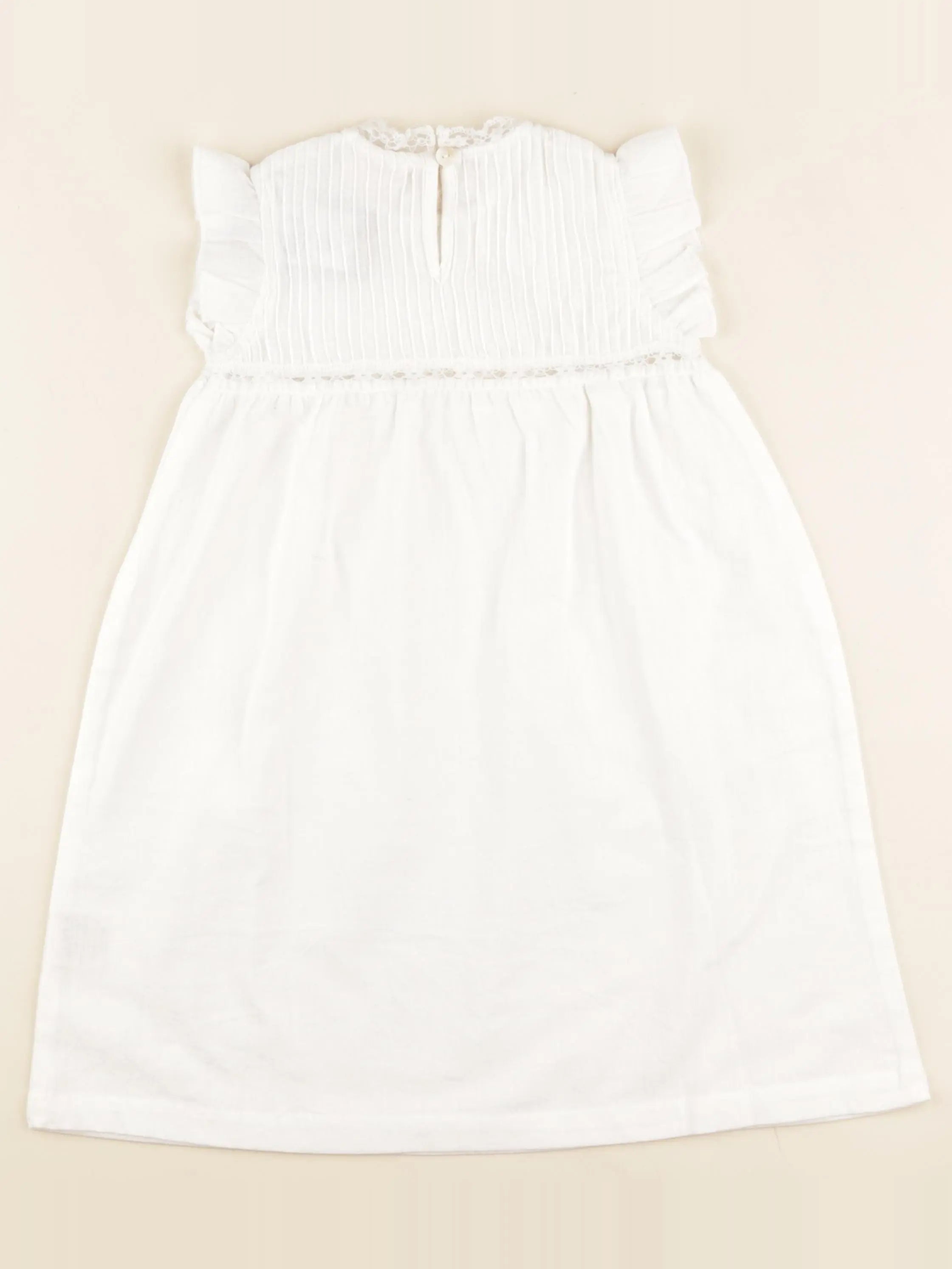 Robe ABIGAEL blanc cassé