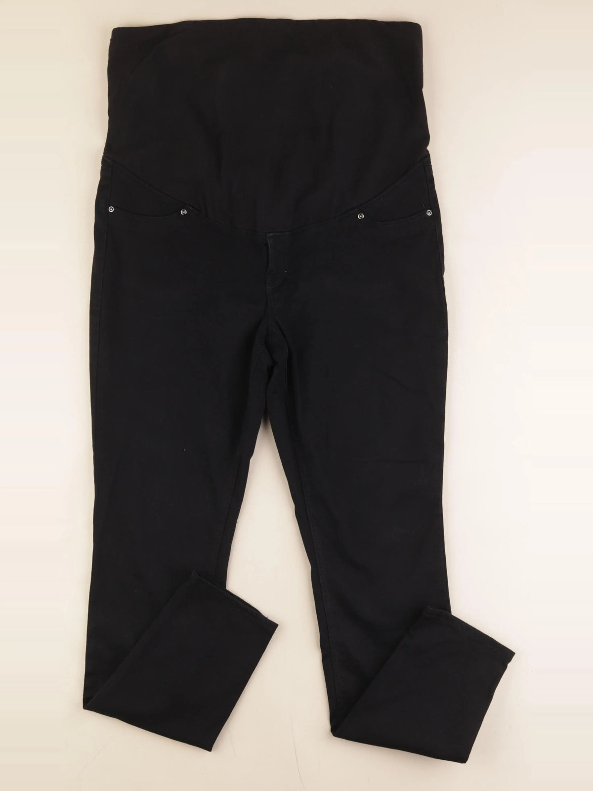 H&M - jean grossesse noir - L