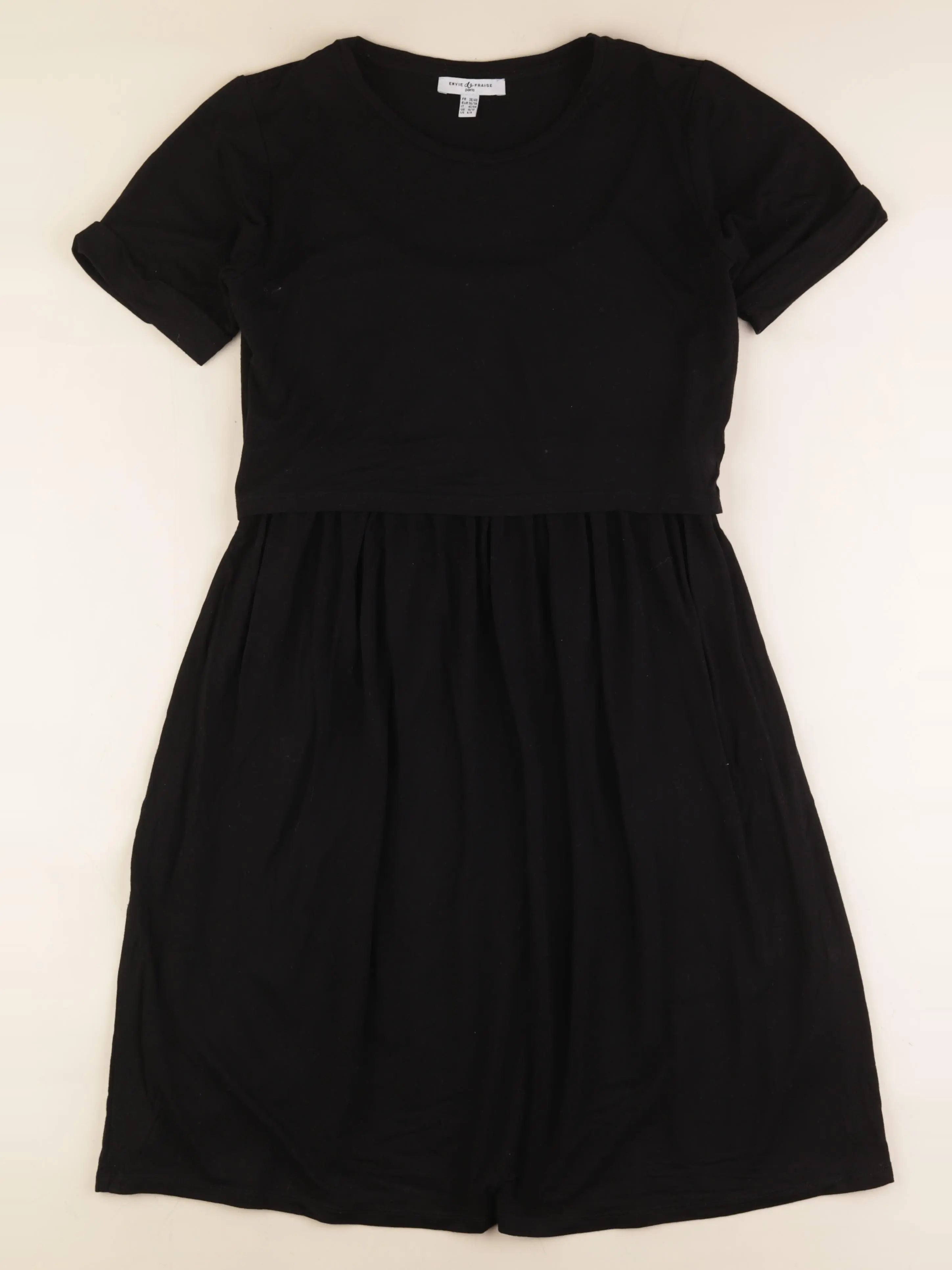 Envie de fraise - robe grossesse noir - 38 à 40