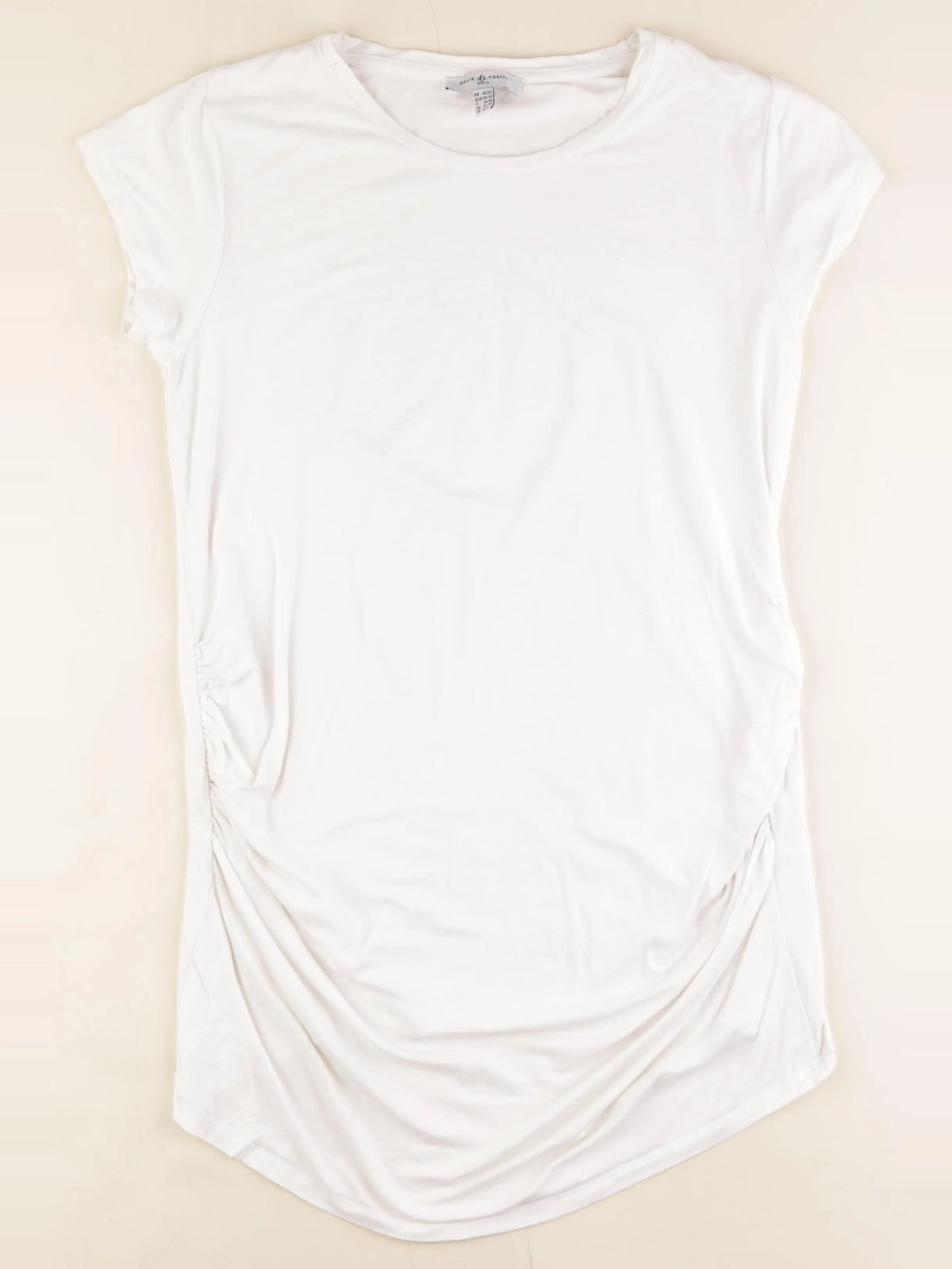 Envie de fraise - tee-shirt grossesse blanc - 40 à 42