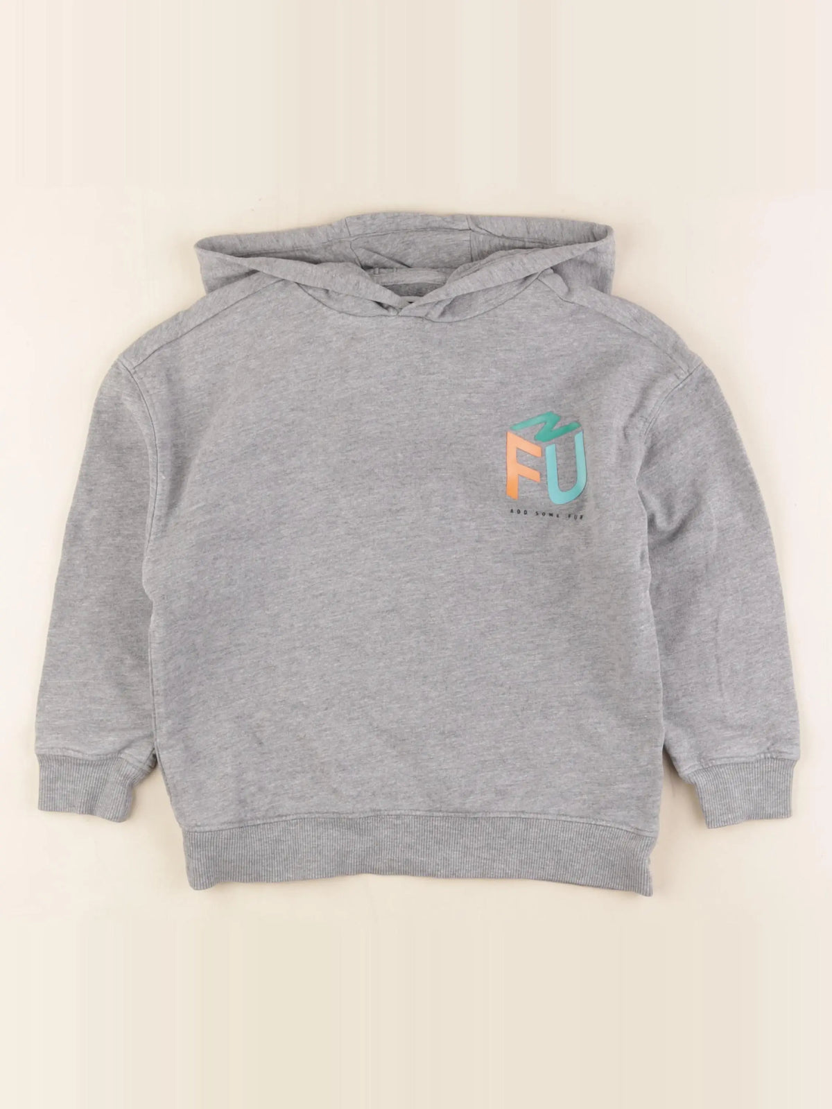 La Redoute - sweat gris - 6 ans
