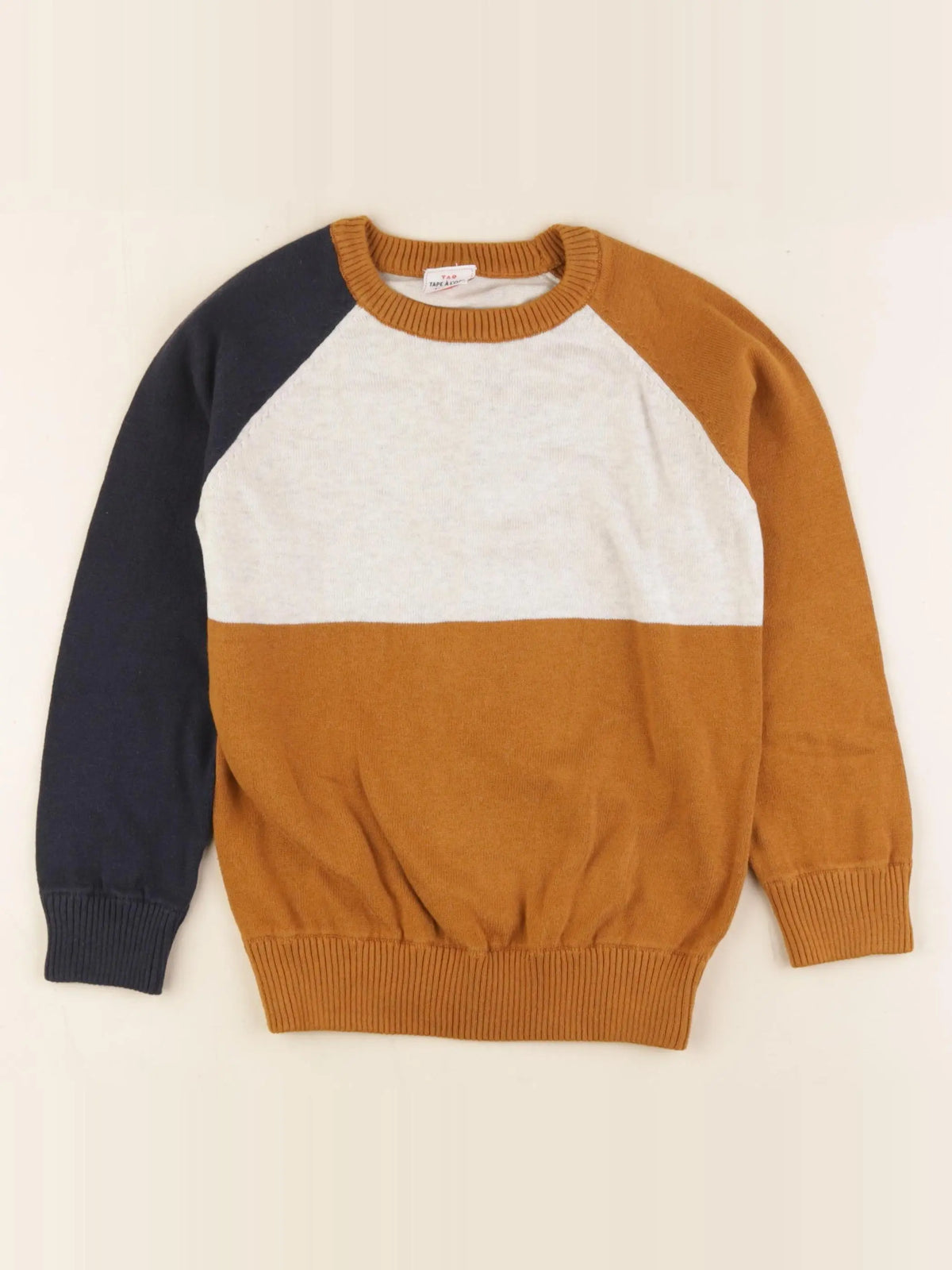 Tape à l'oeil - pull beige, jaune - 6 ans