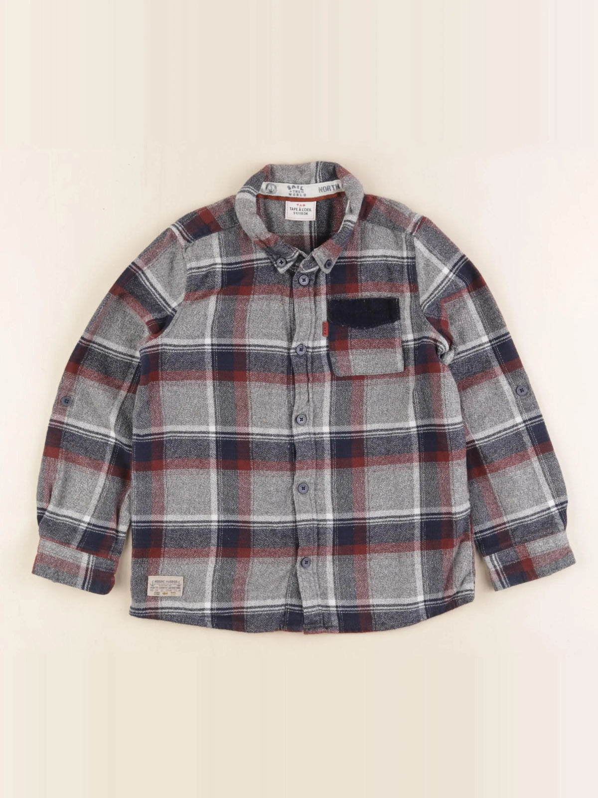 Tape à l'oeil - chemise multicolore - 5 ans