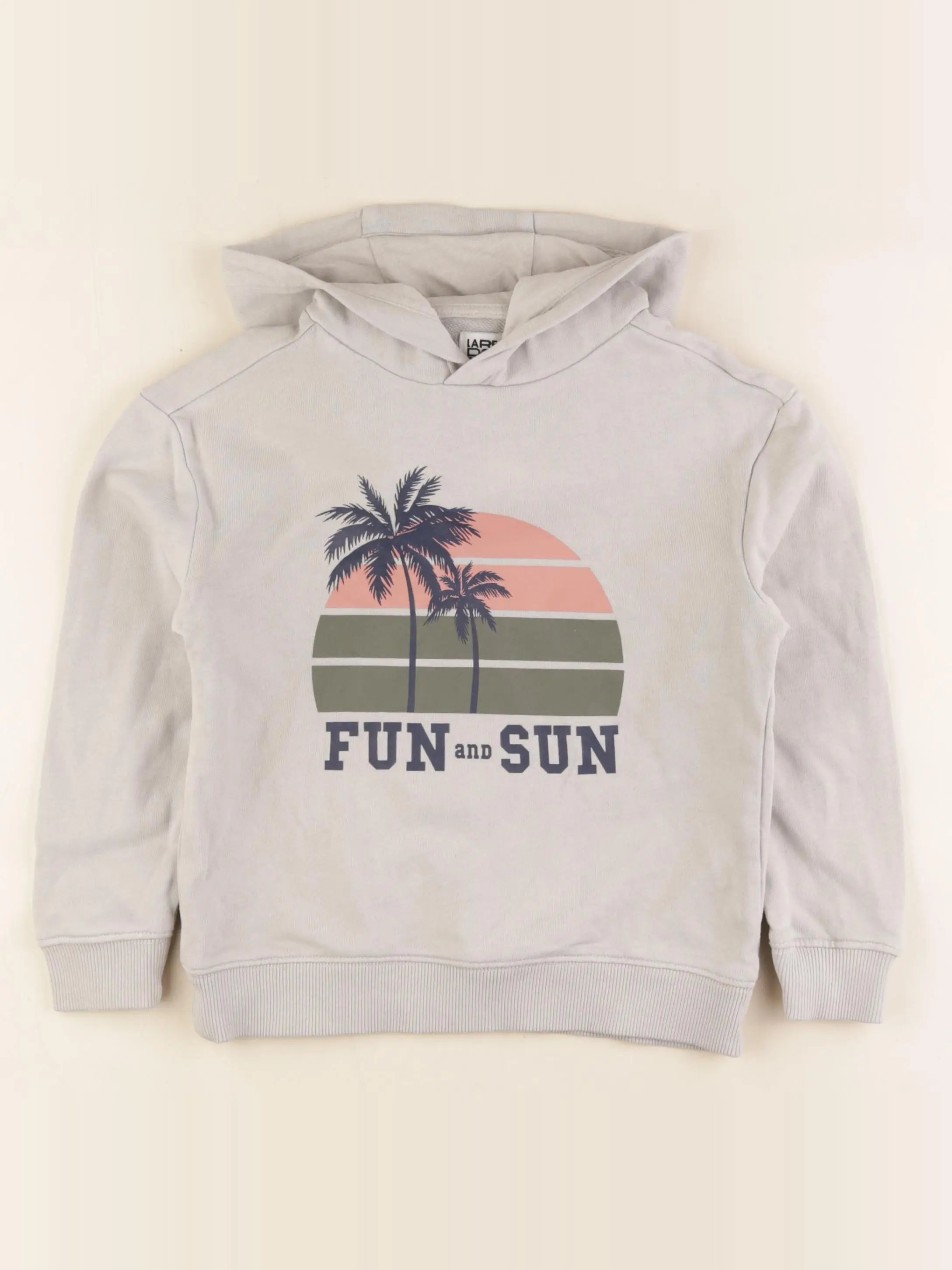 La Redoute - sweat gris - 6 ans