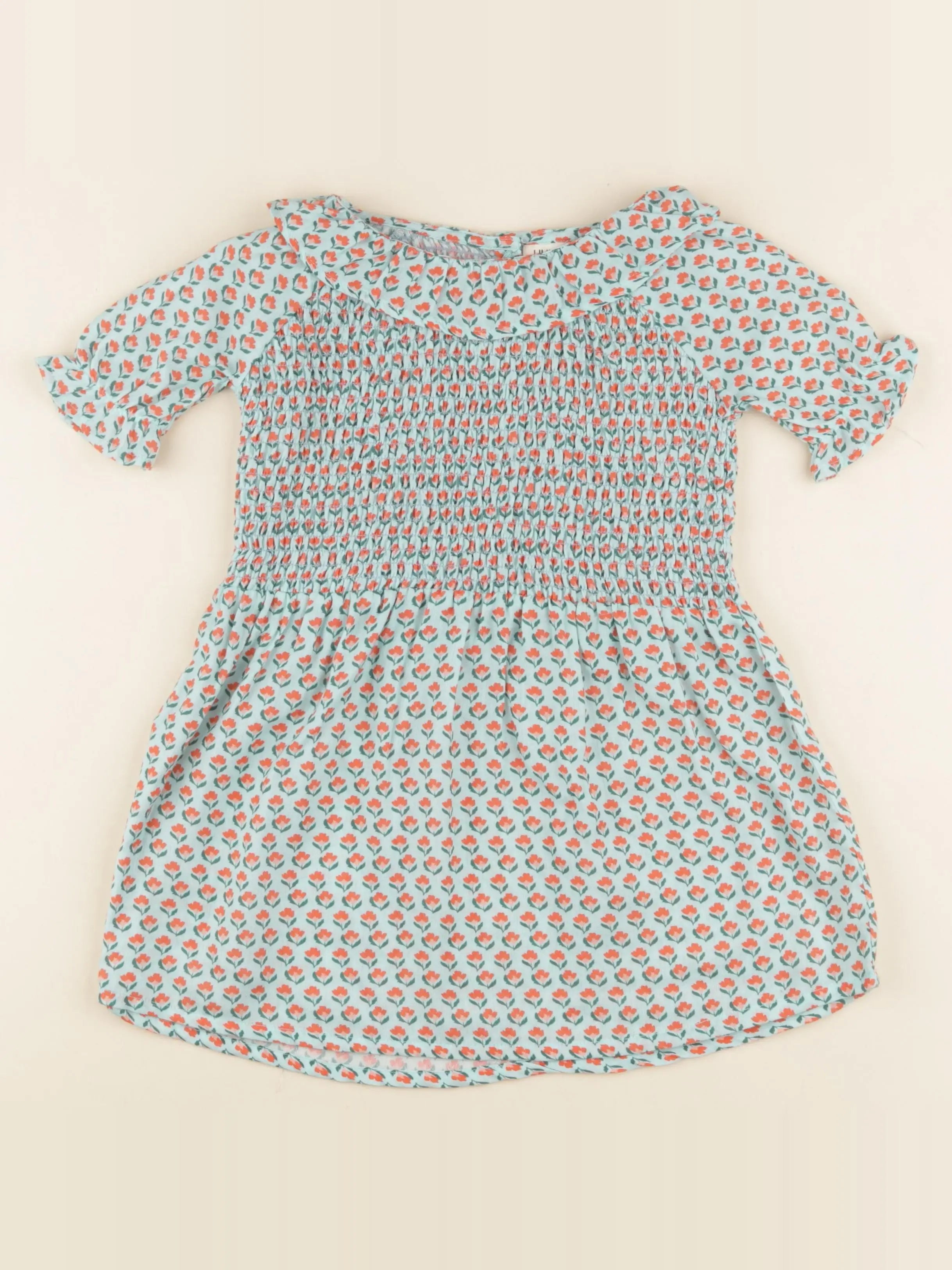 Robe LOUISA  imprimé tulipe