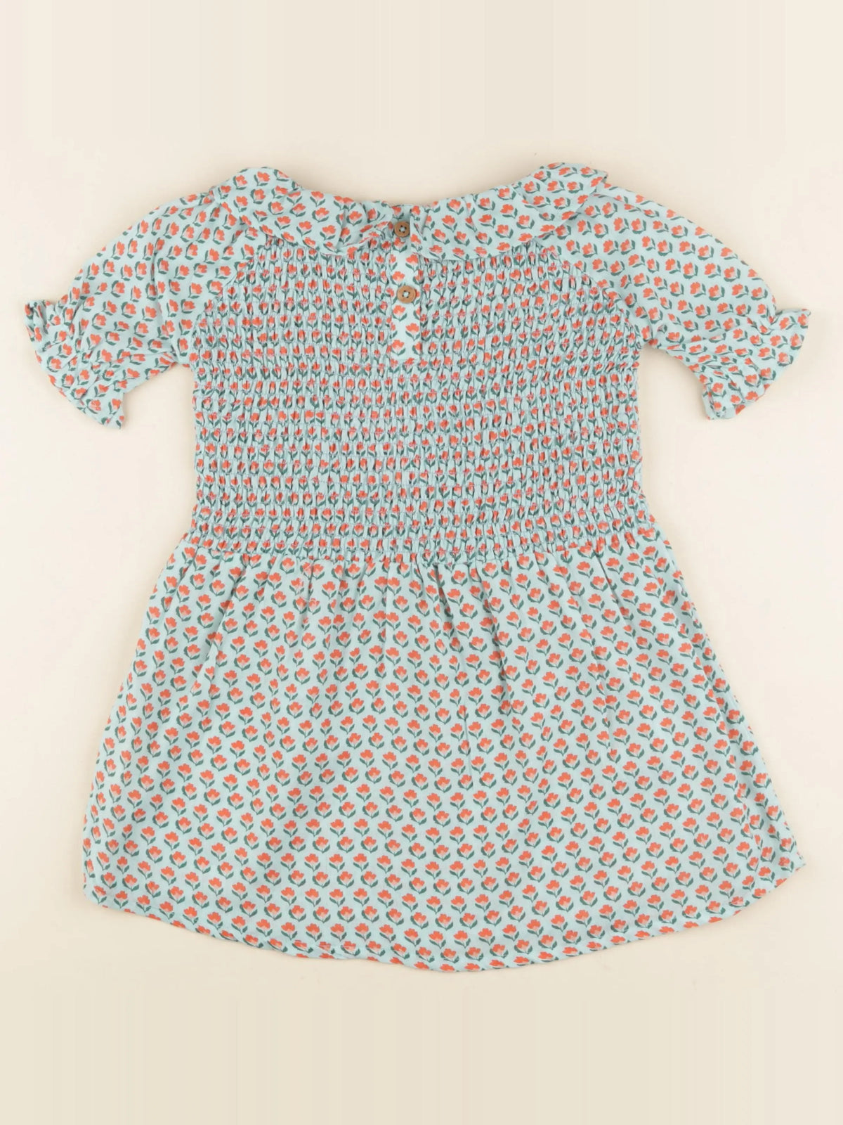 Robe LOUISA  imprimé tulipe
