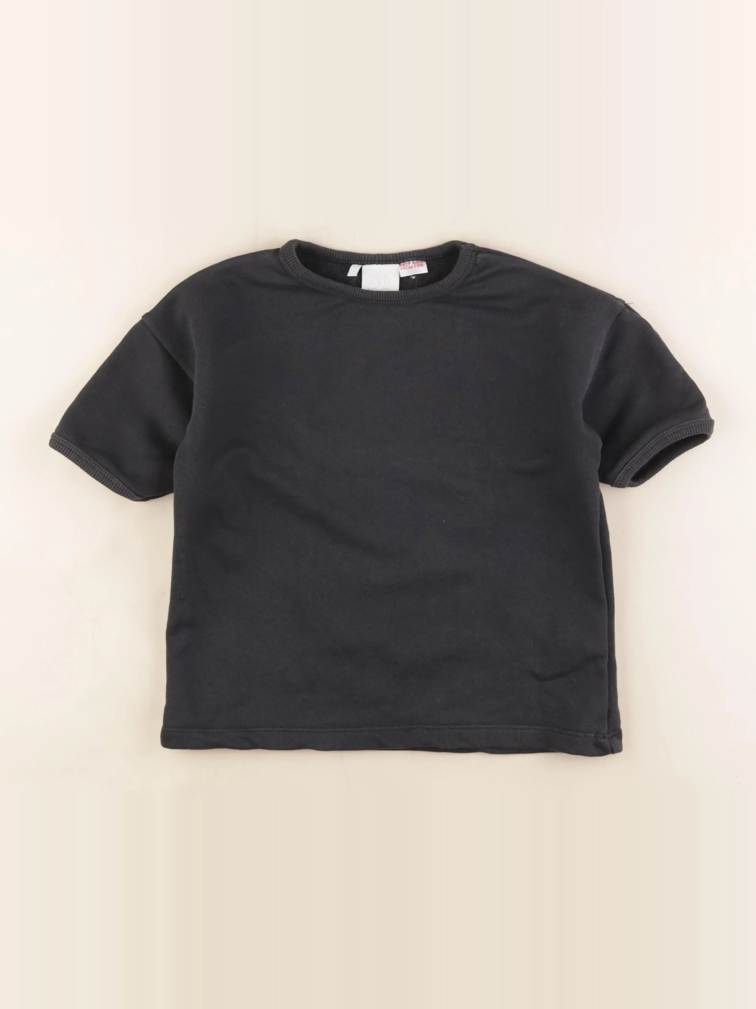 Zara - sweat taupe - 6 ans