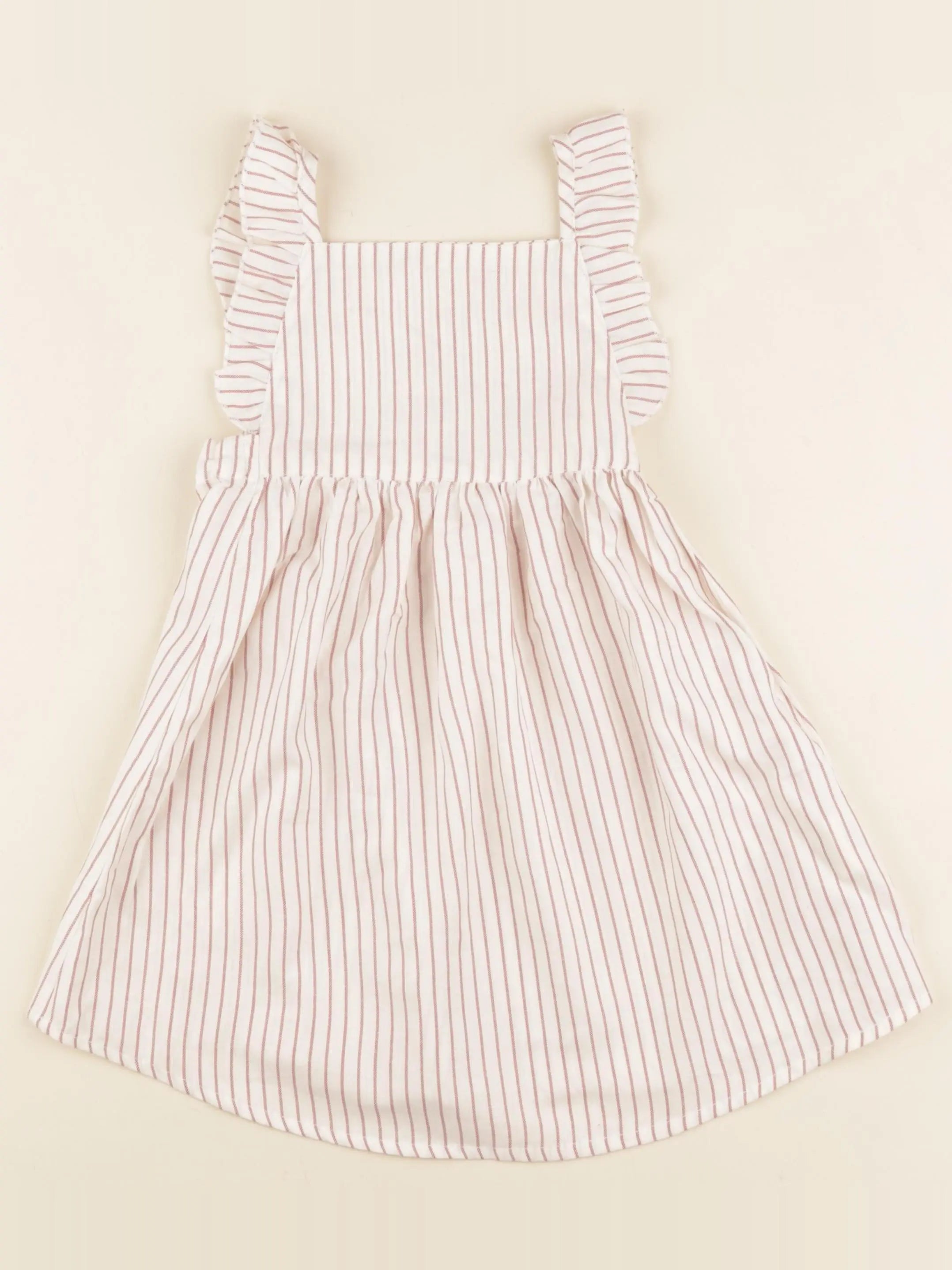 Robe PHILIPPINE rayé beige