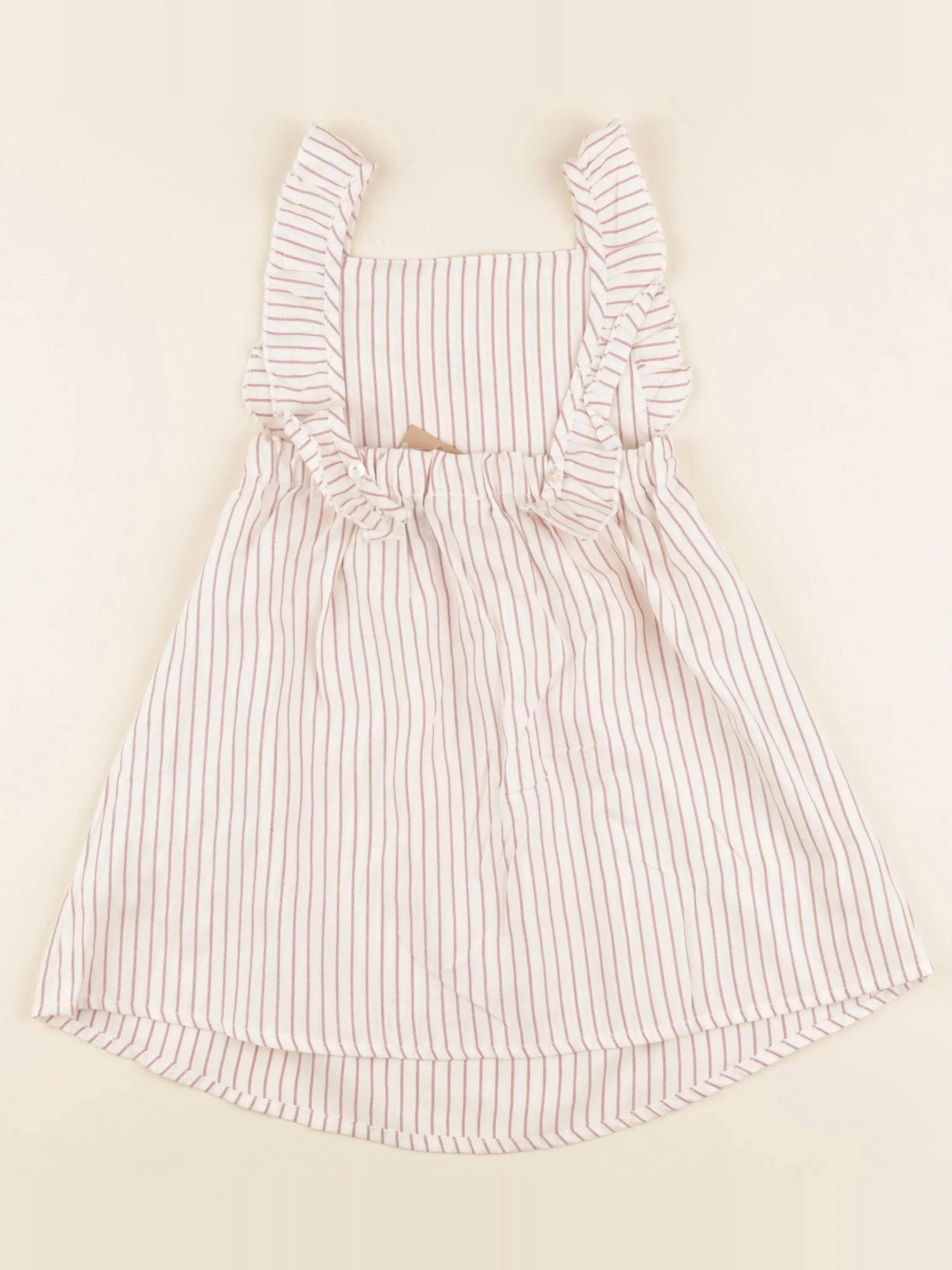 Robe PHILIPPINE rayé beige