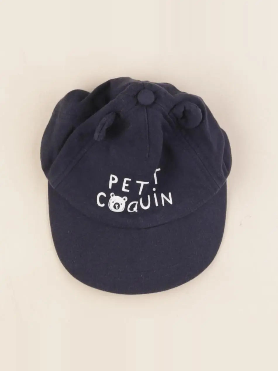 Vertbaudet - casquette bleu - 12/18 mois