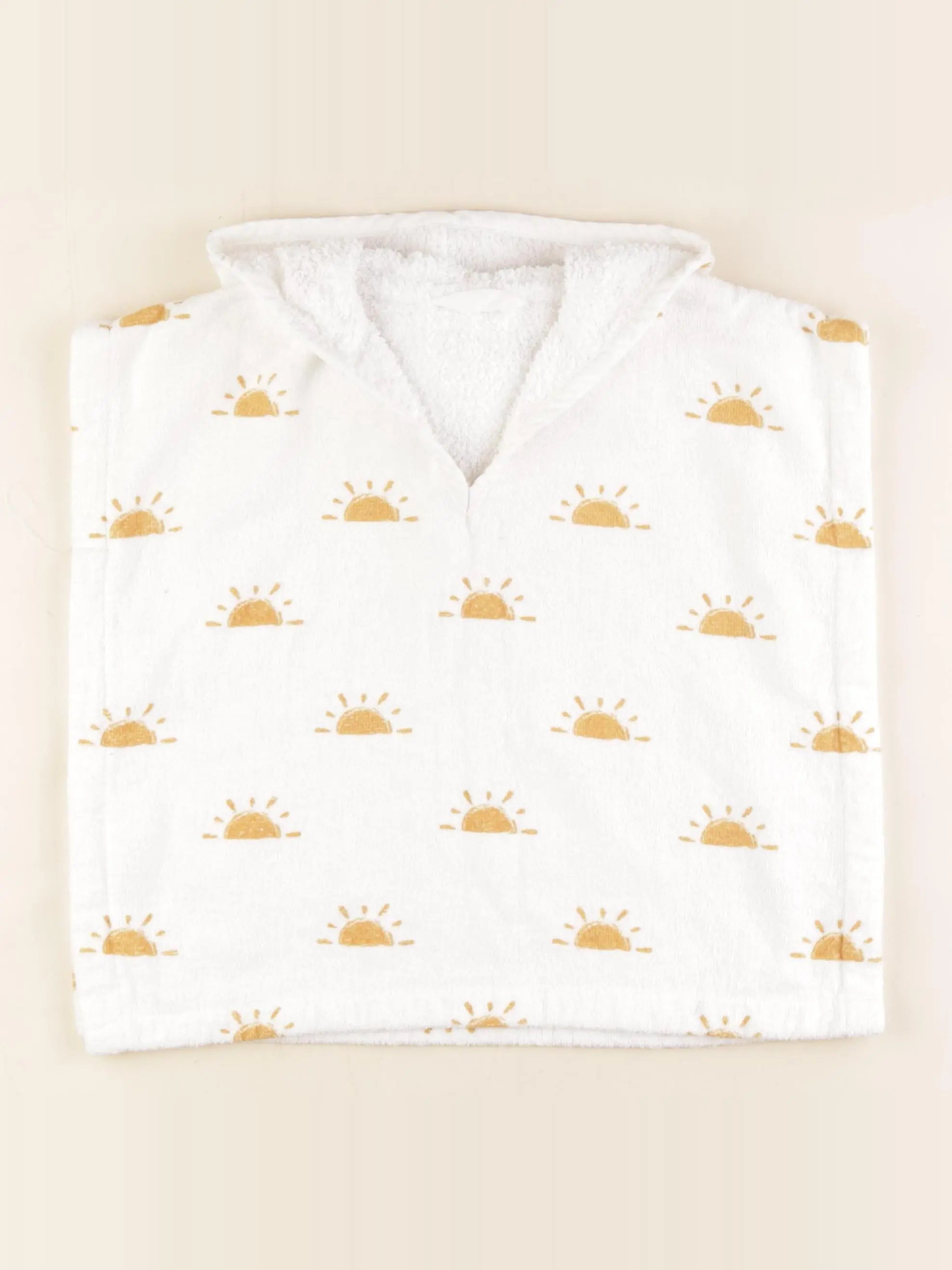 Vertbaudet - cape de bain blanc - 6 mois