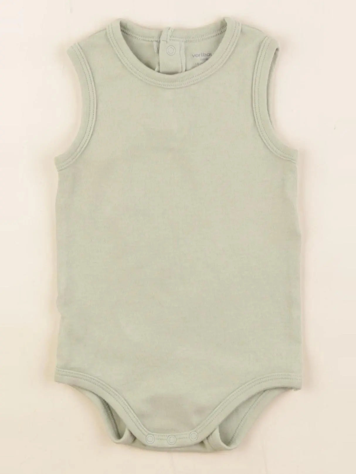 Vertbaudet - body vert - 18 mois