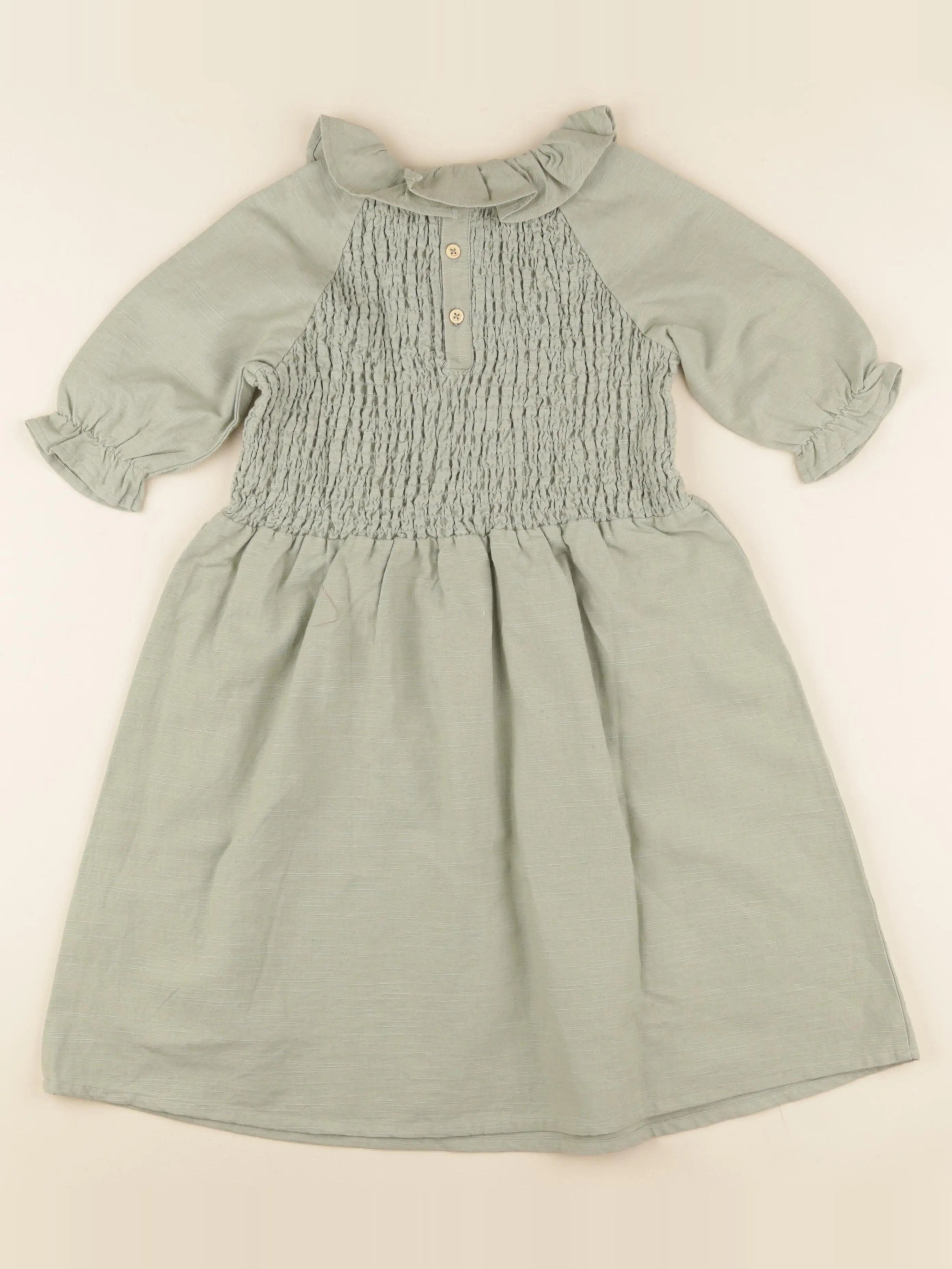 Robe LOUISA vert