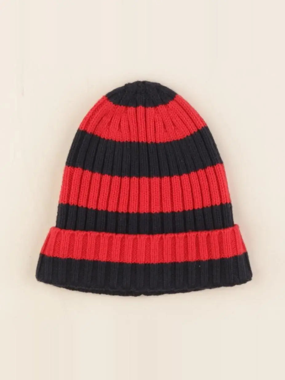 Jacadi - bonnet bleu, rouge - 18 mois