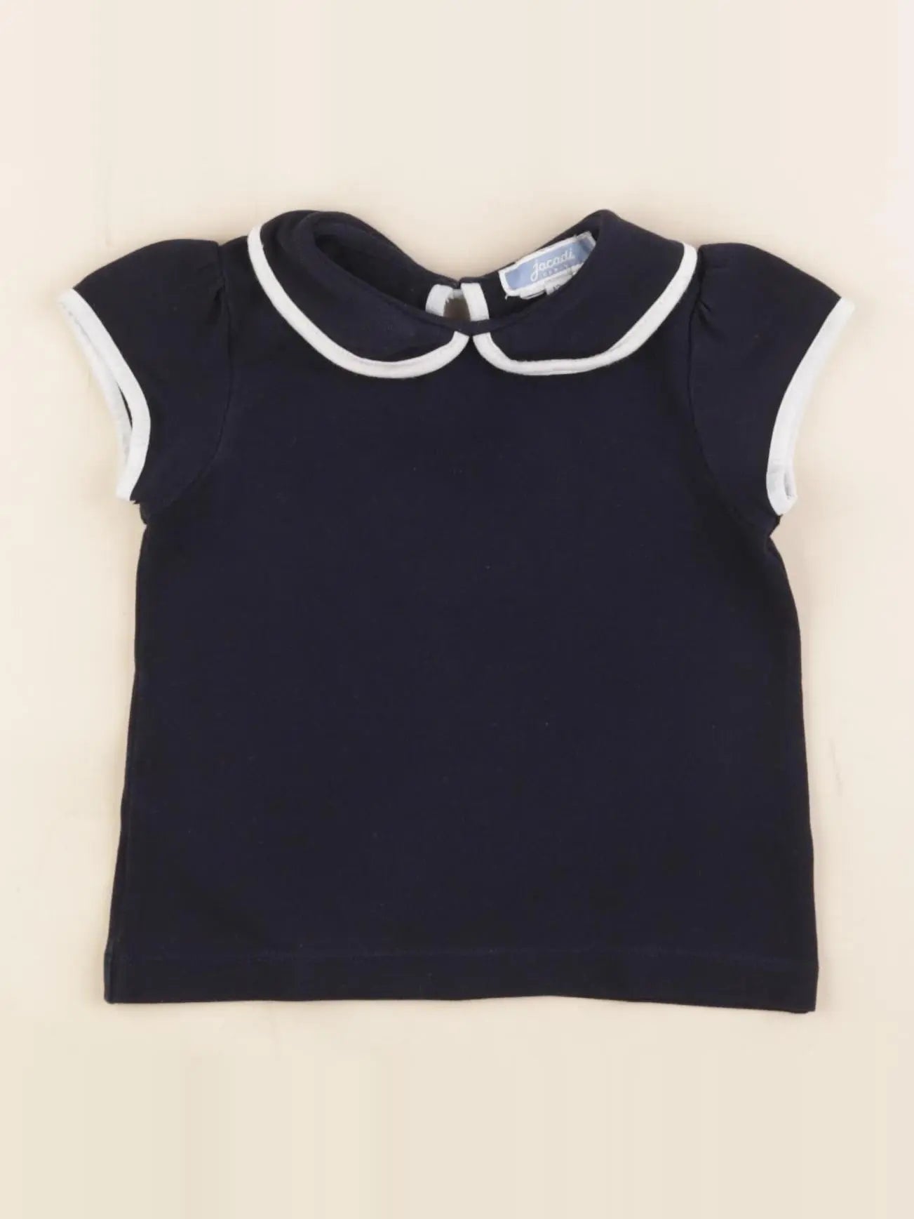 Jacadi - tee-shirt bleu - 12 mois