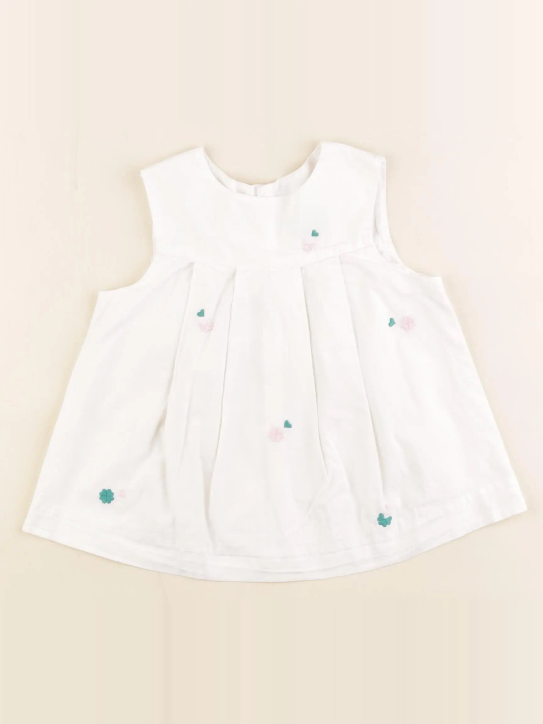 Jacadi - blouse blanc - 24 mois