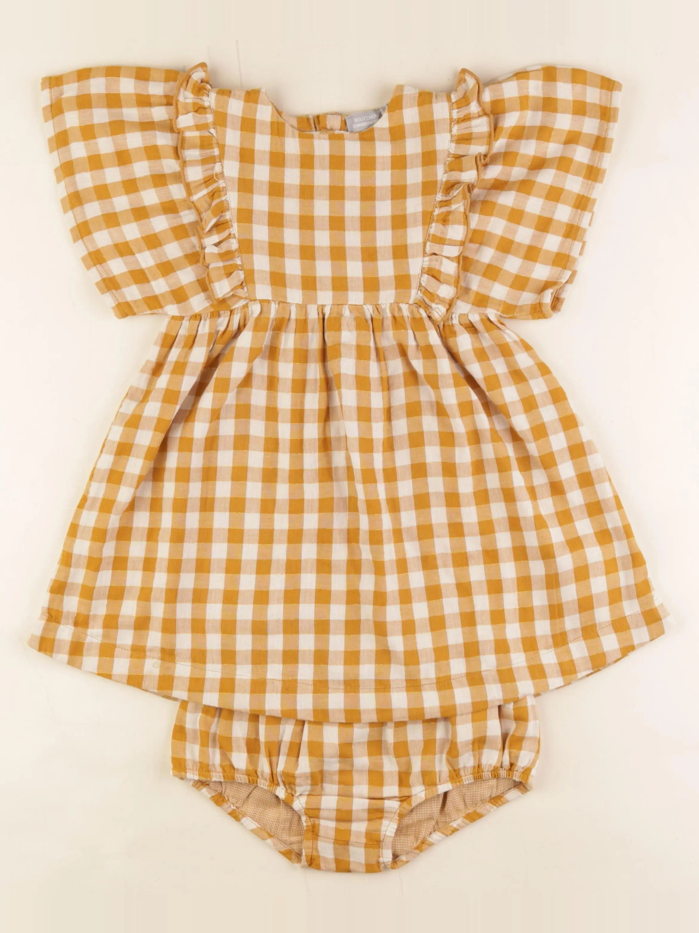Boutchou - robe jaune - 36 mois