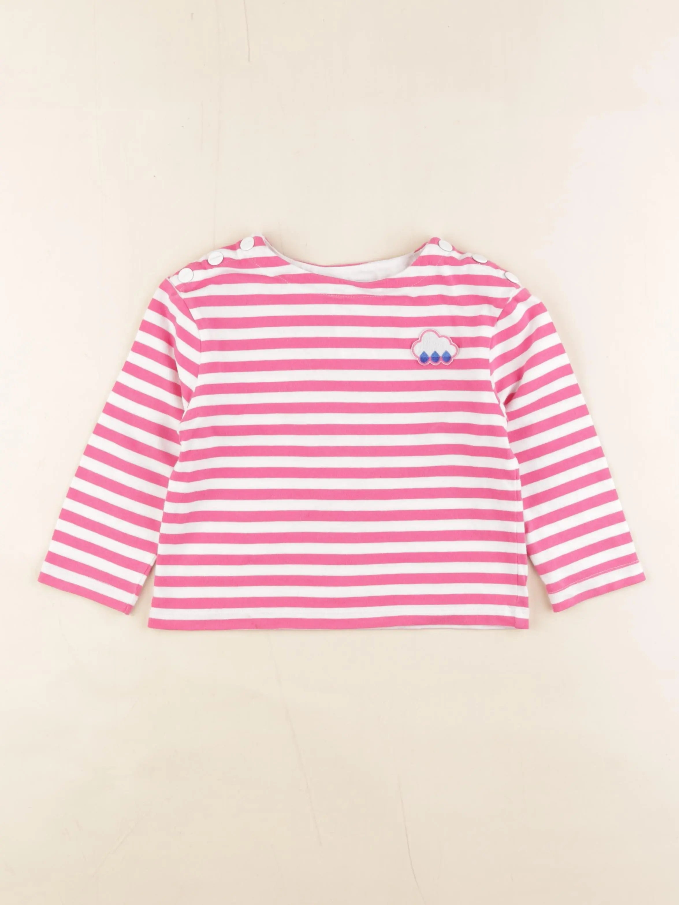 Jacadi - tee-shirt rose - 4 ans