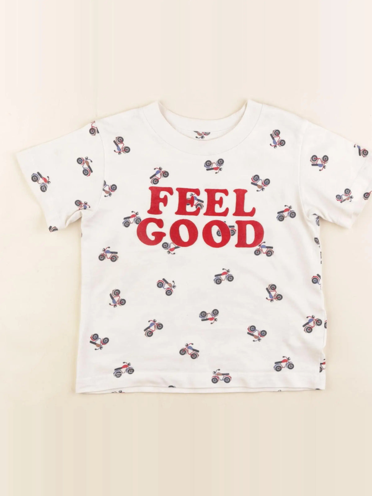 Monoprix - tee-shirt beige - 3 ans