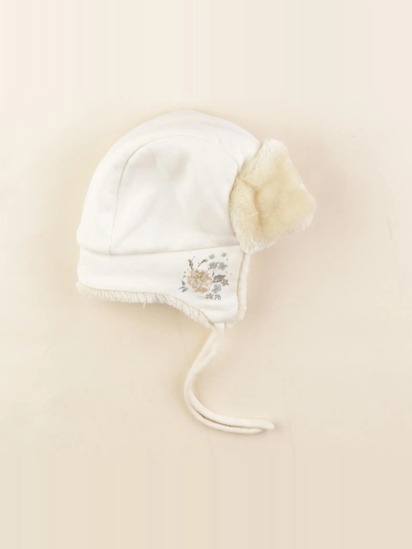 Petit Bateau - cagoule beige - 24/36 mois