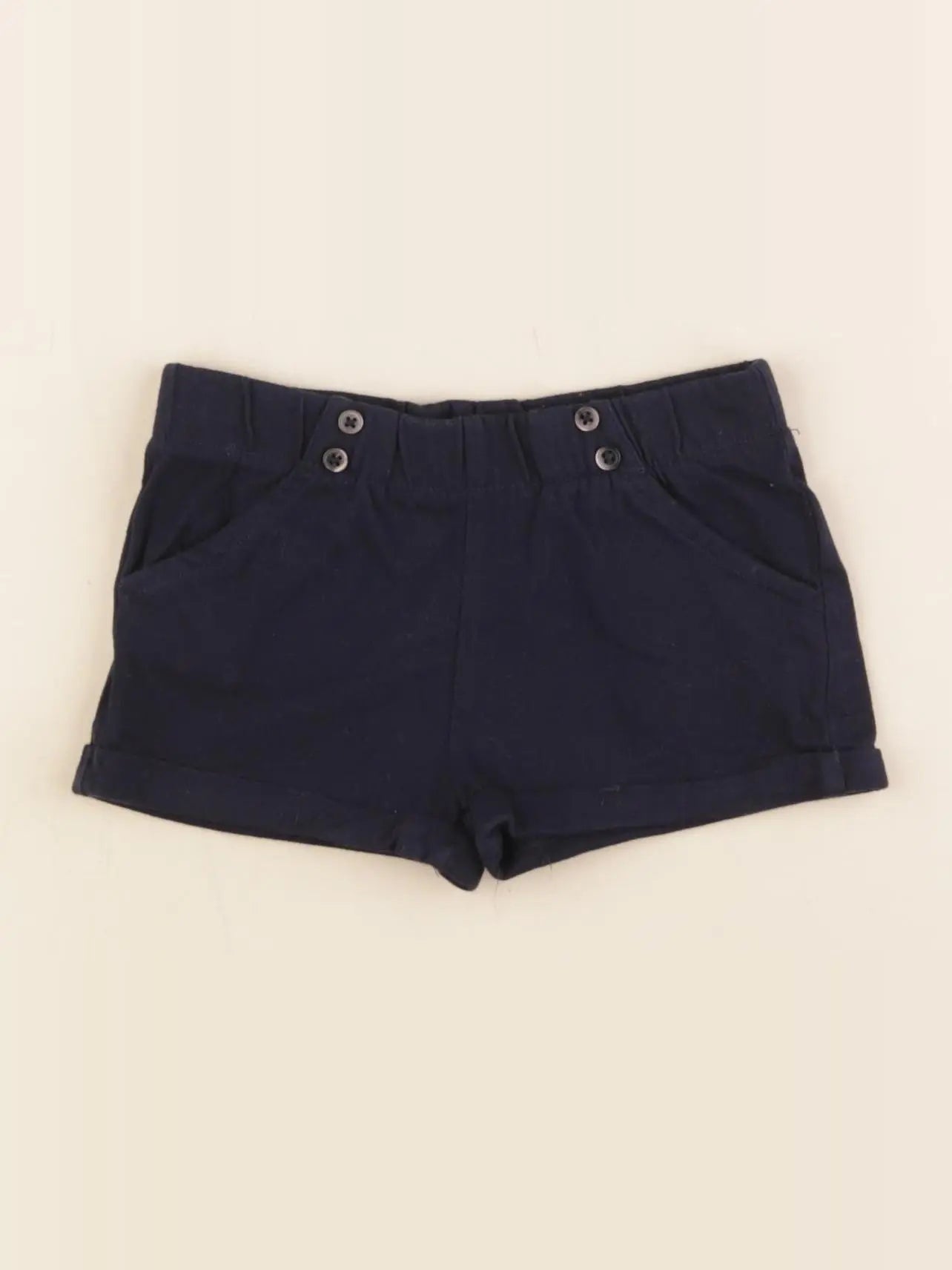 Boutchou - short bleu - 9 mois