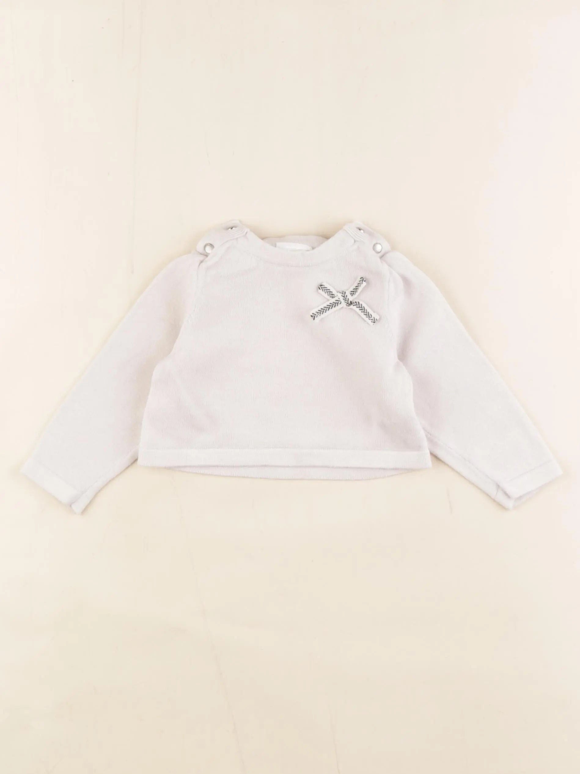 Tape à l'oeil - pull beige - 9 mois