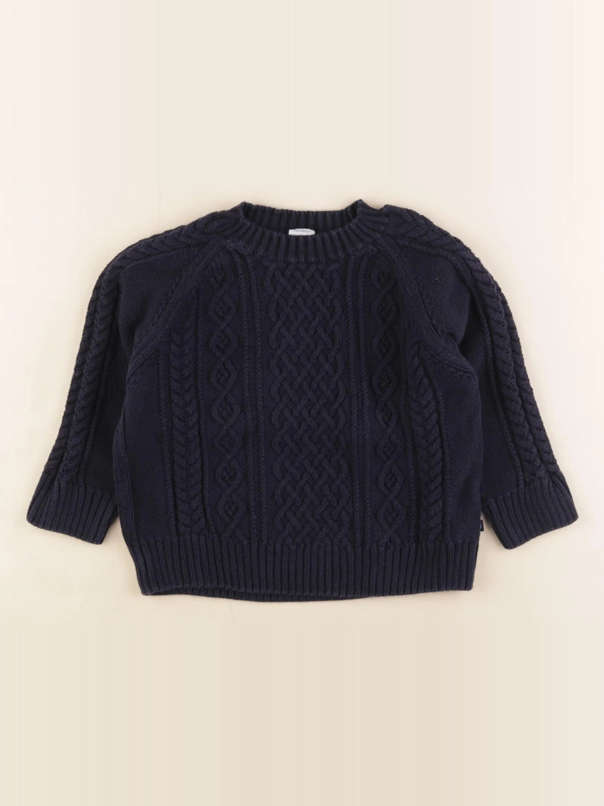 Petit Bateau - pull bleu - 4 ans