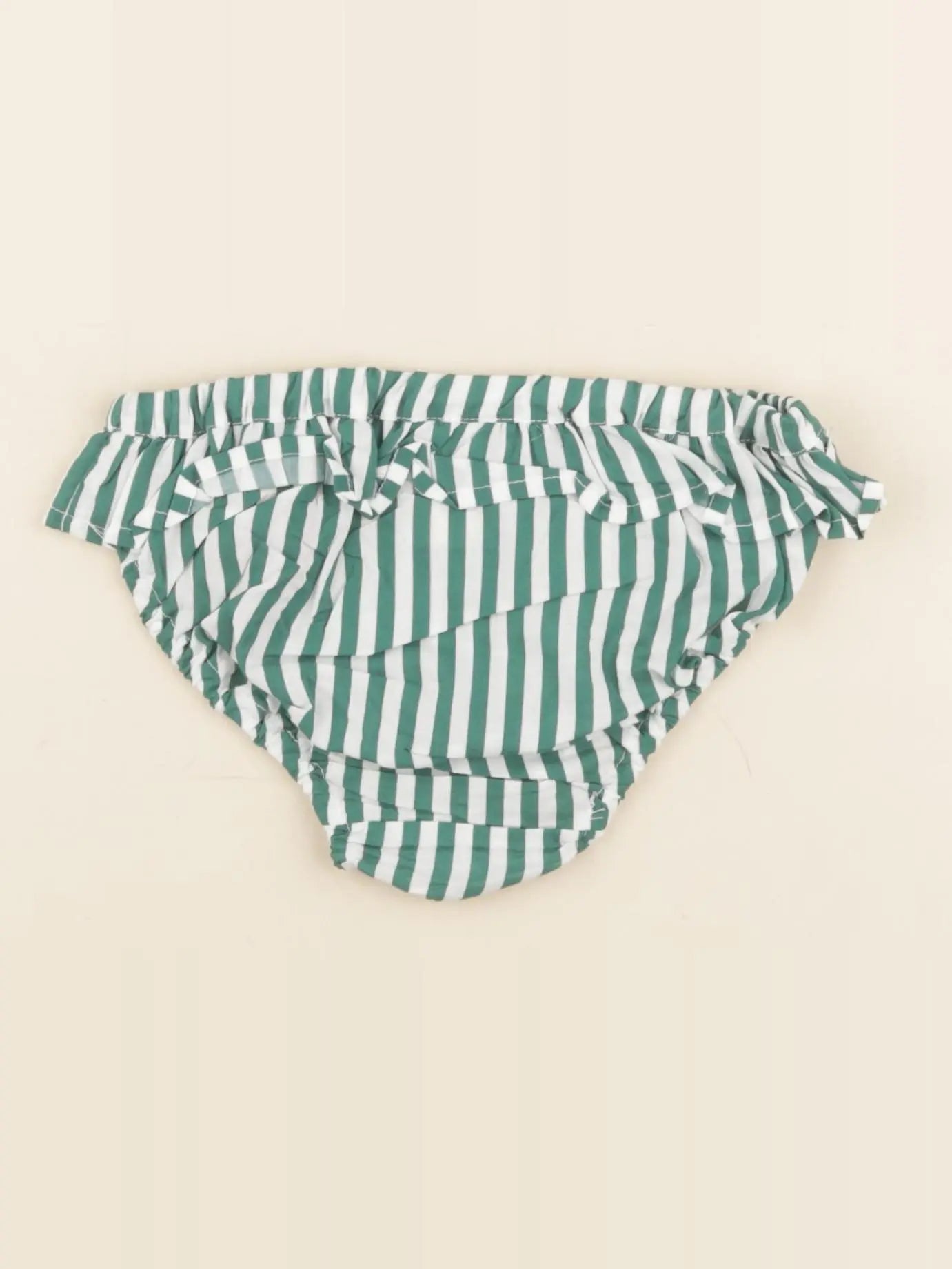 Maillot de bain coton JULIETTE vert menthe