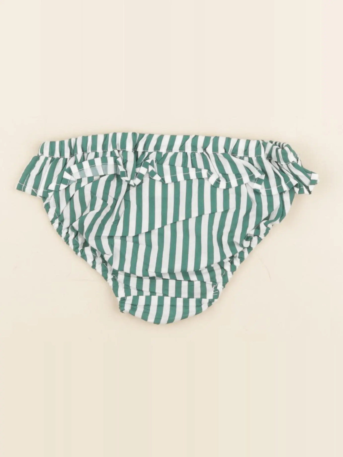 Maillot de bain coton JULIETTE vert menthe